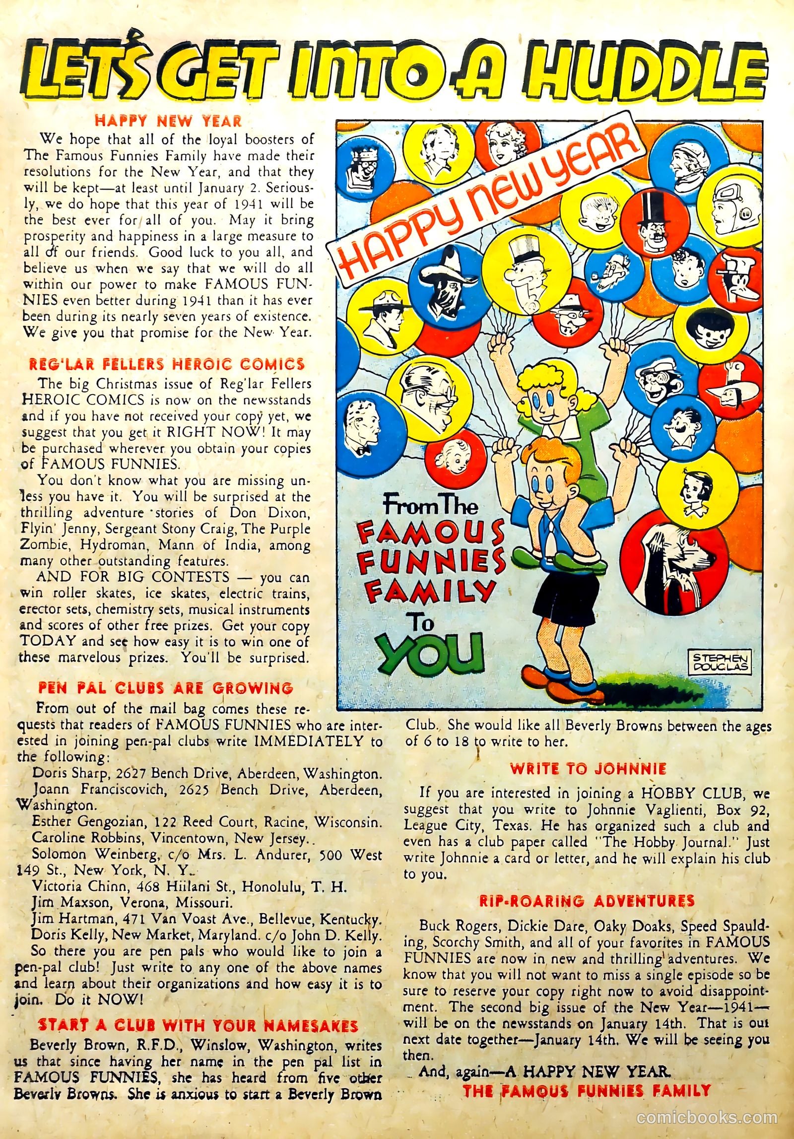Famous Funnies #78 — page 10 of 64