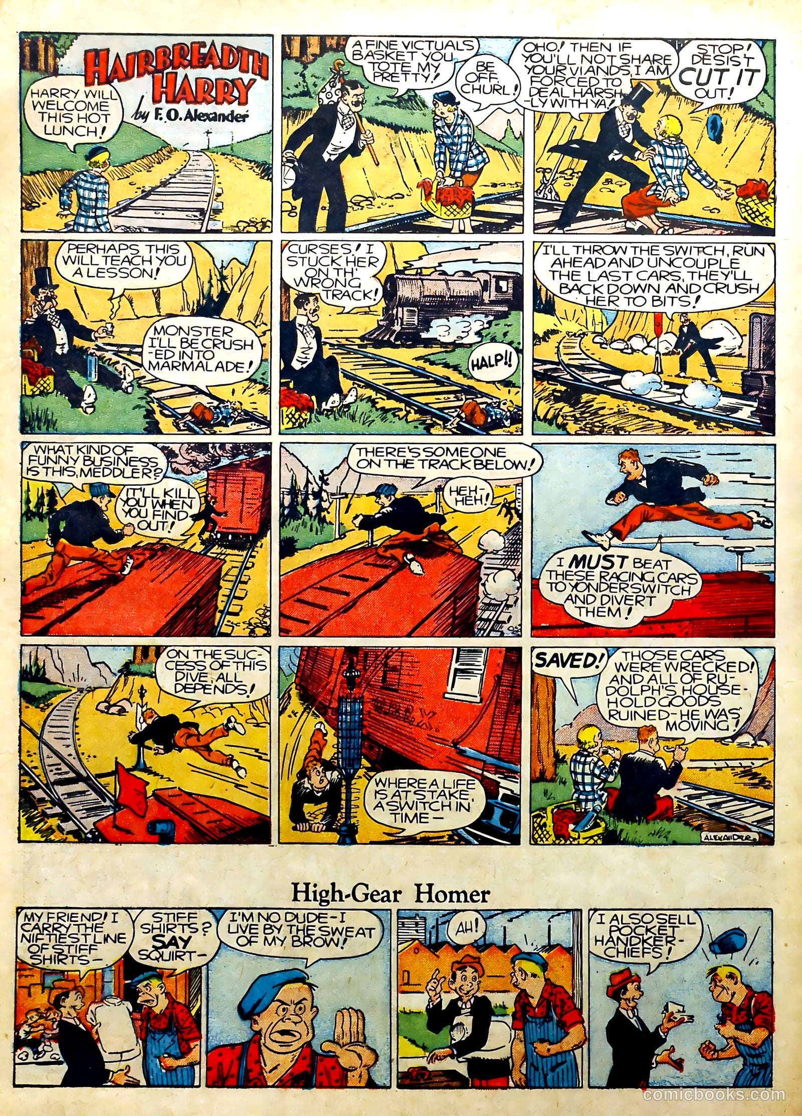 Famous Funnies #78 — page 16 of 64