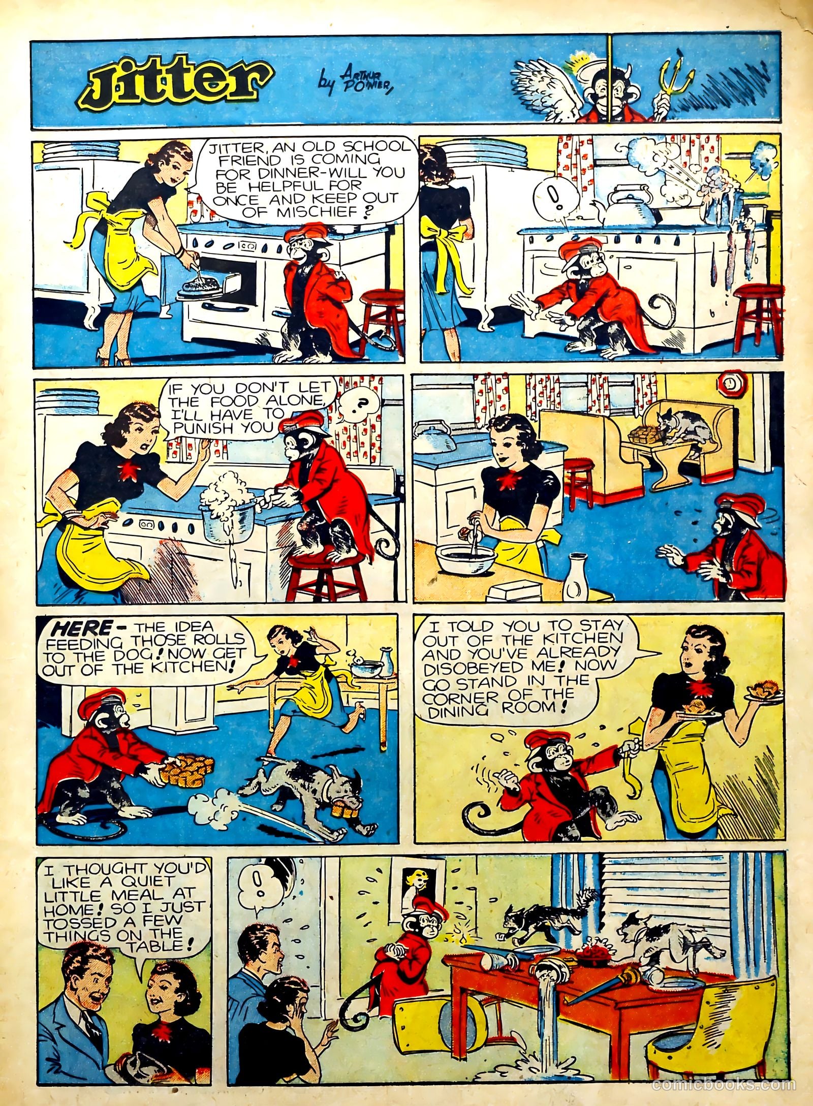 Famous Funnies #78 — page 17 of 64