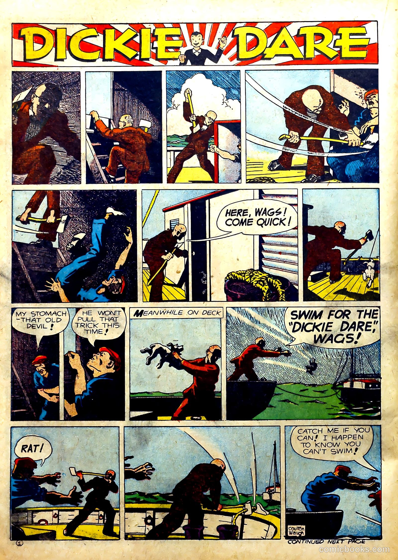 Famous Funnies #78 — page 22 of 64