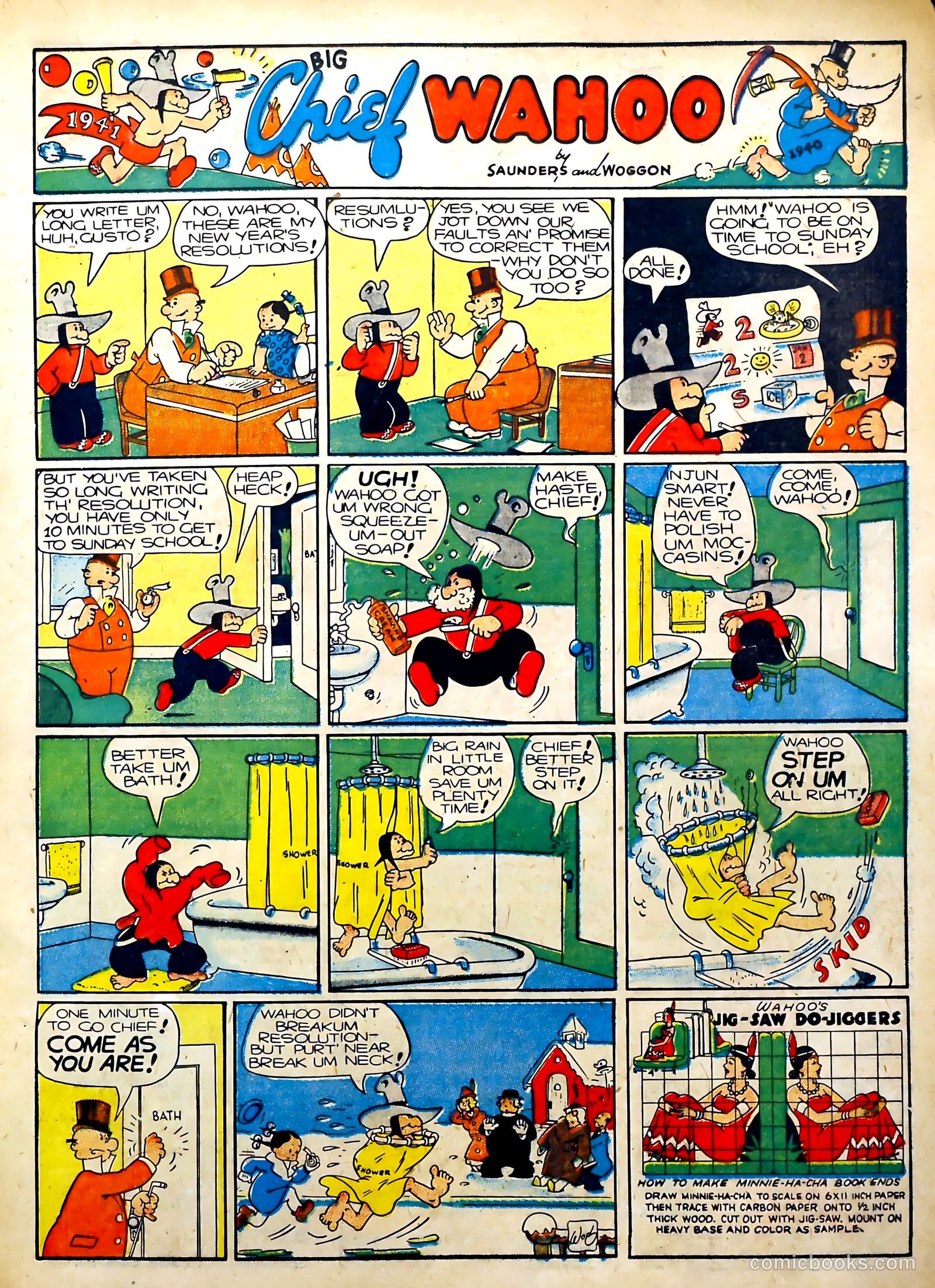 Famous Funnies #78 — page 29 of 64