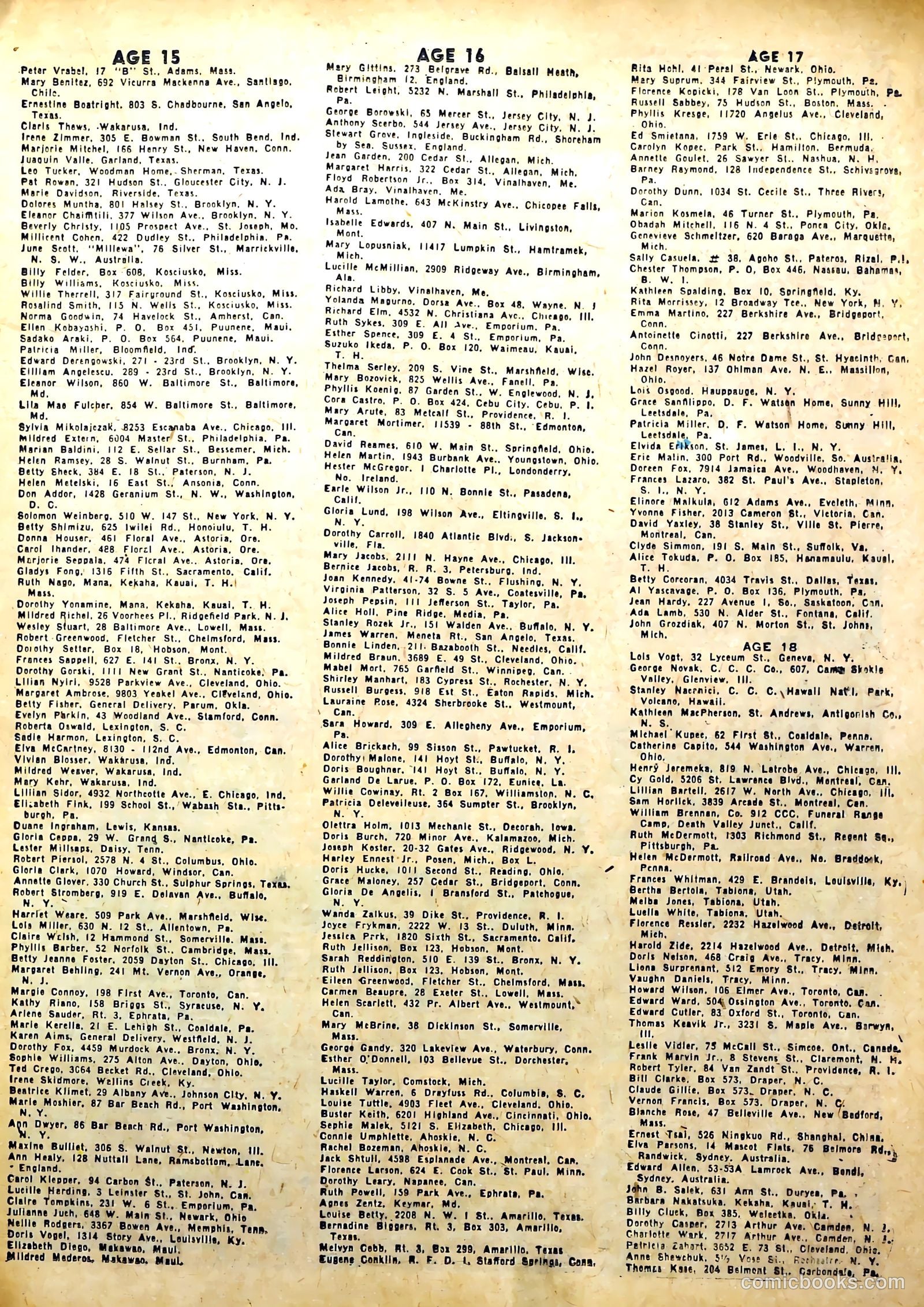 Famous Funnies #78 — page 31 of 64