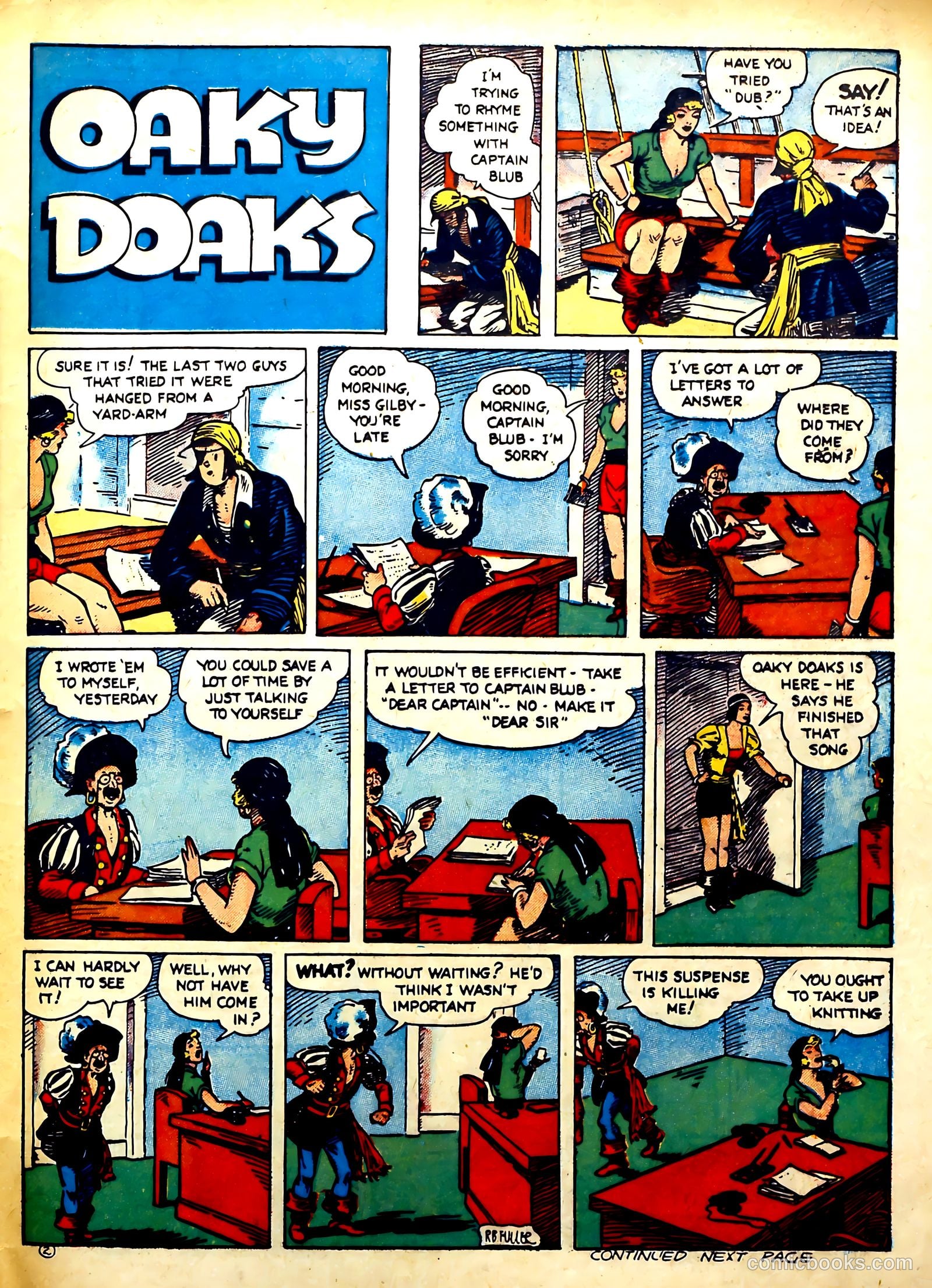 Famous Funnies #78 — page 35 of 64