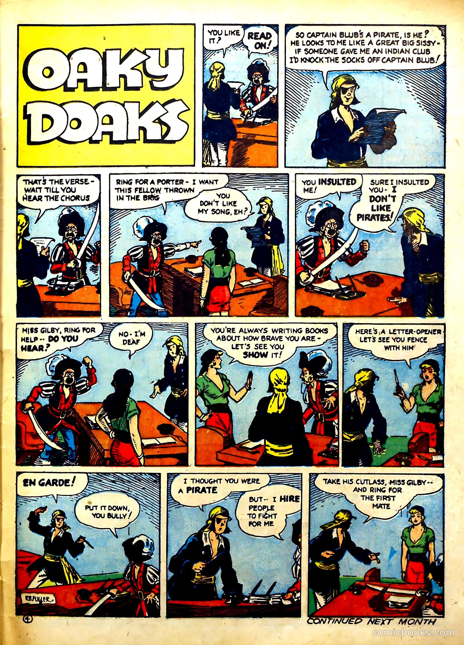 Famous Funnies #78 — page 37 of 64