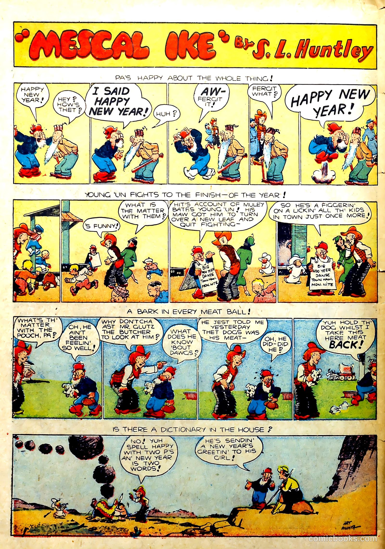 Famous Funnies #78 — page 52 of 64