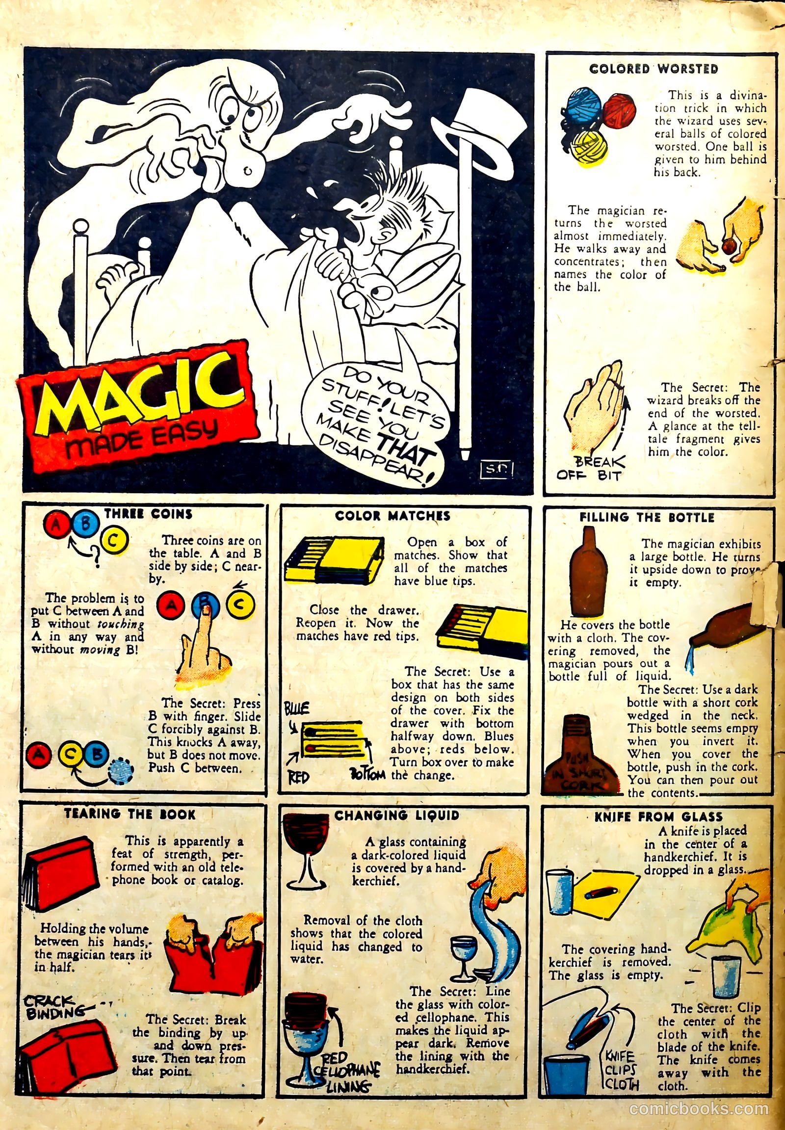 Famous Funnies #78 — page 62 of 64