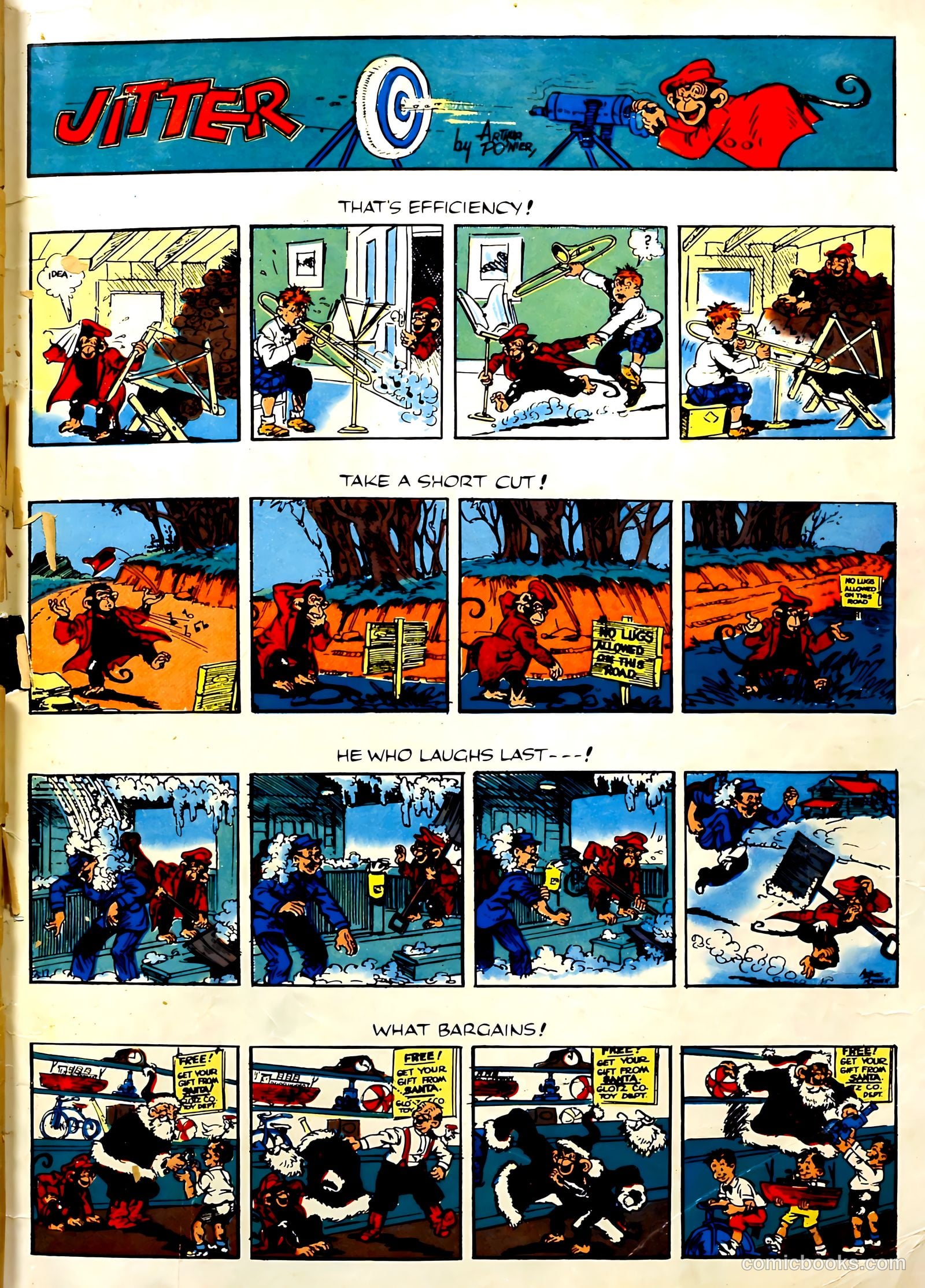 Famous Funnies #78 — page 63 of 64