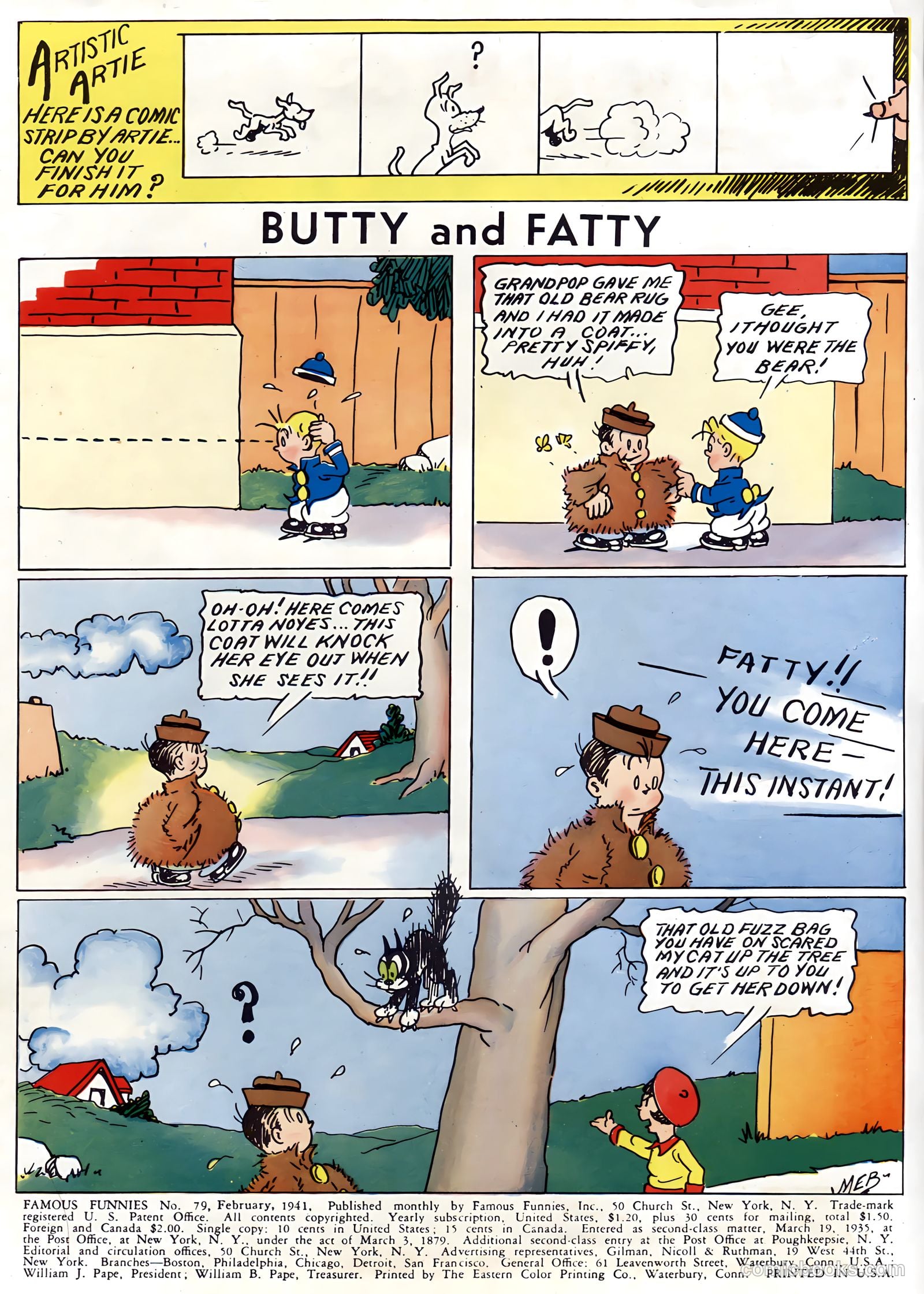 Famous Funnies #79 — page 2 of 64