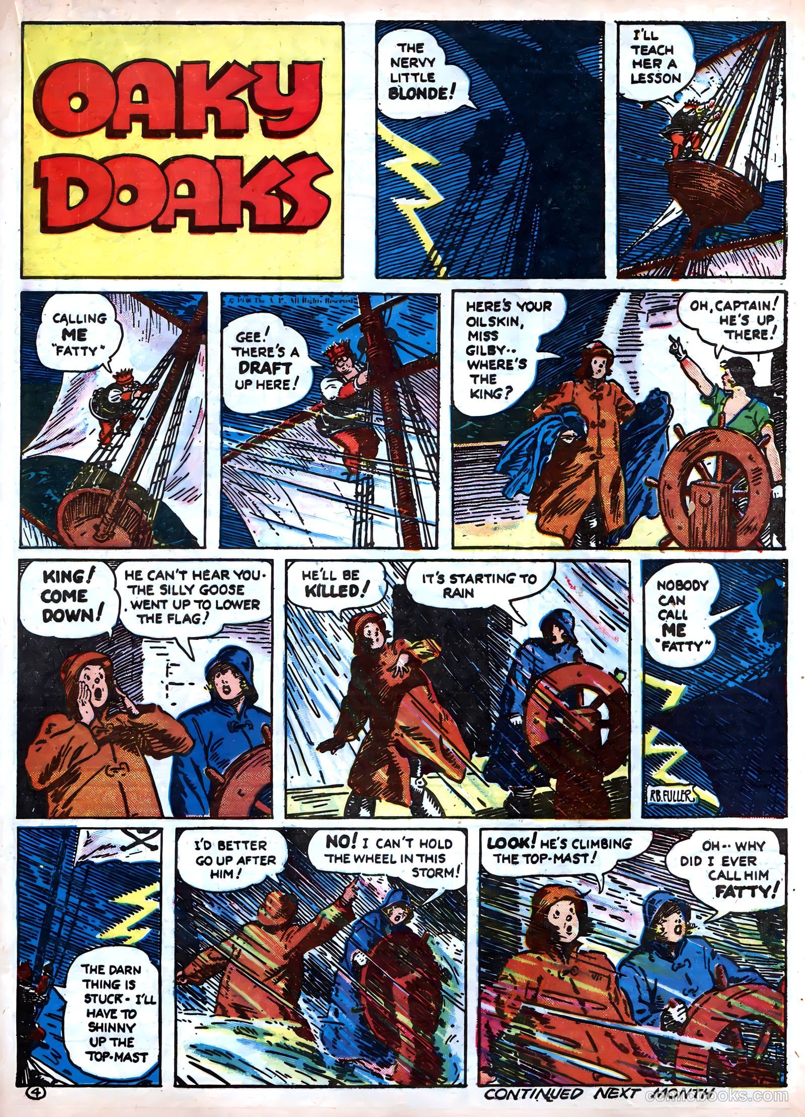 Famous Funnies #79 — page 37 of 64