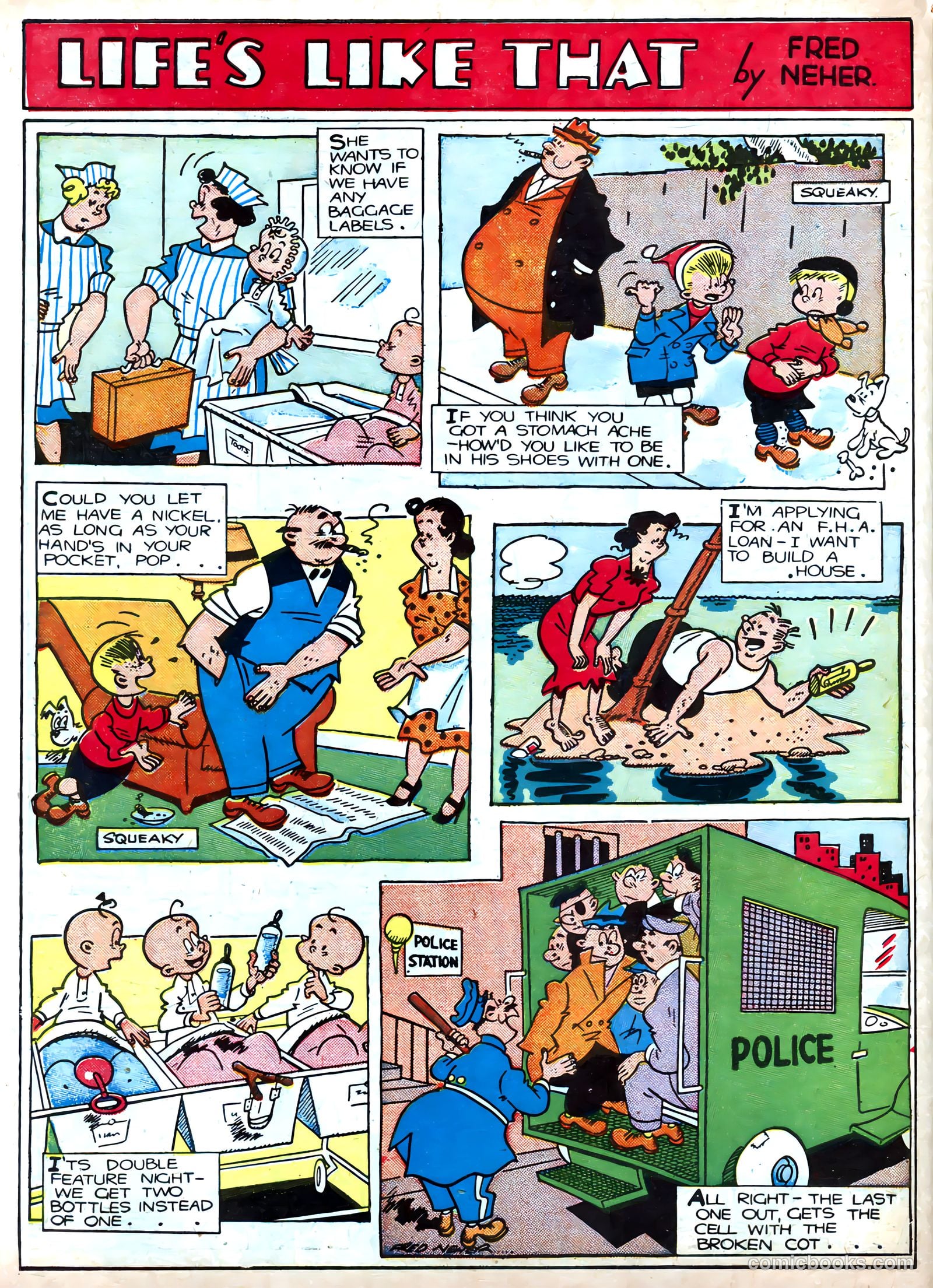Famous Funnies #79 — page 54 of 64