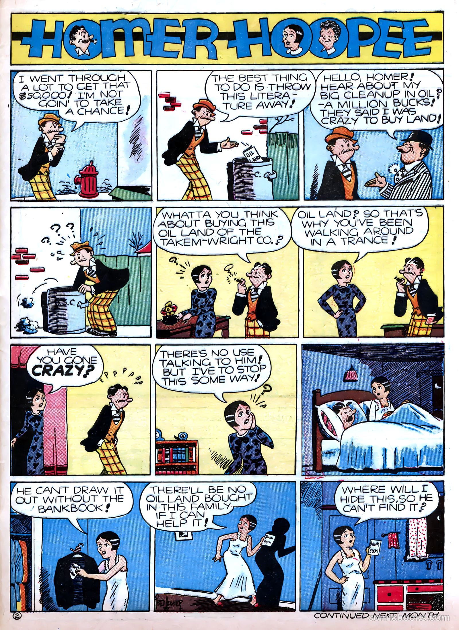 Famous Funnies #79 — page 59 of 64