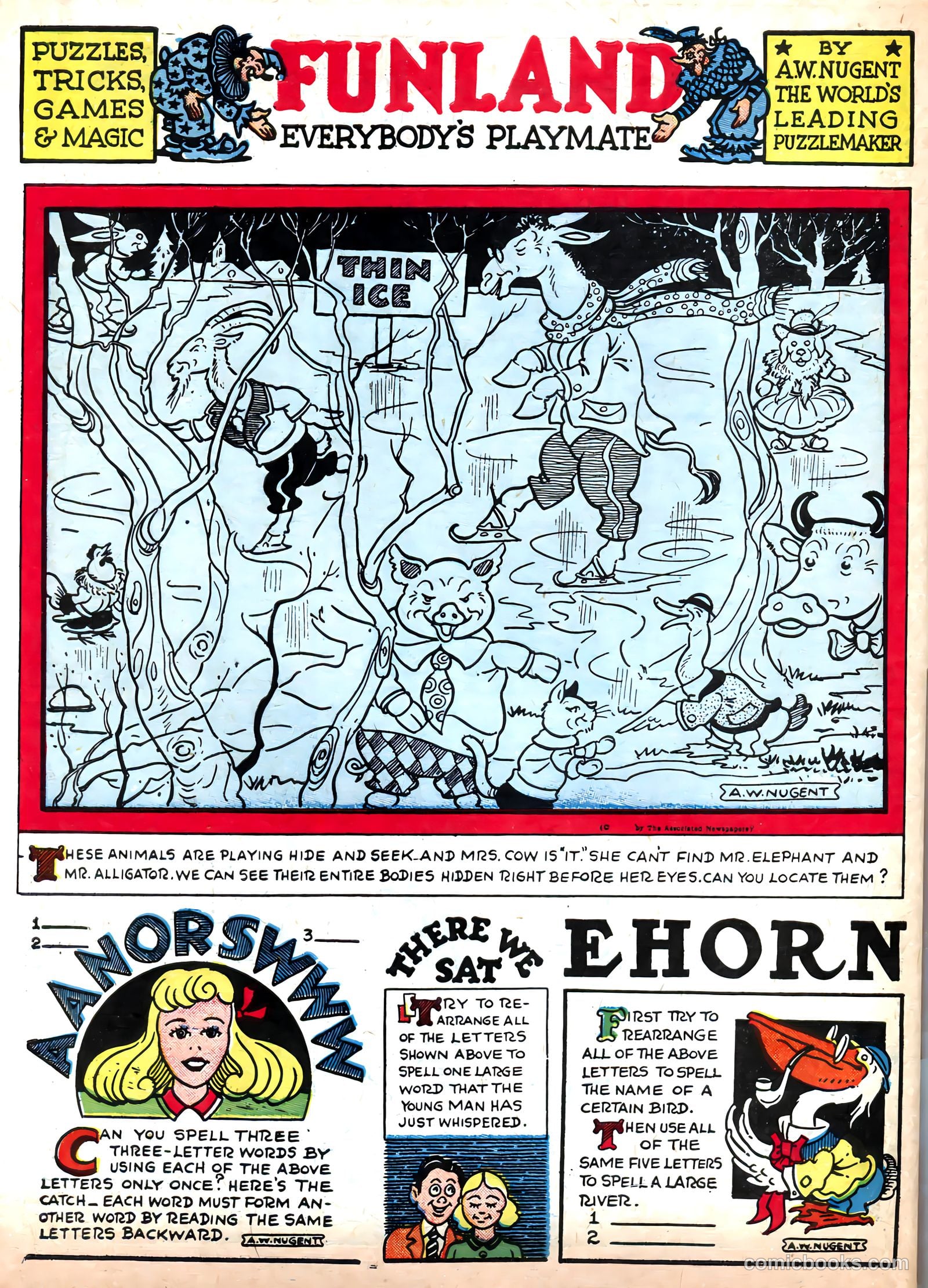 Famous Funnies #79 — page 60 of 64