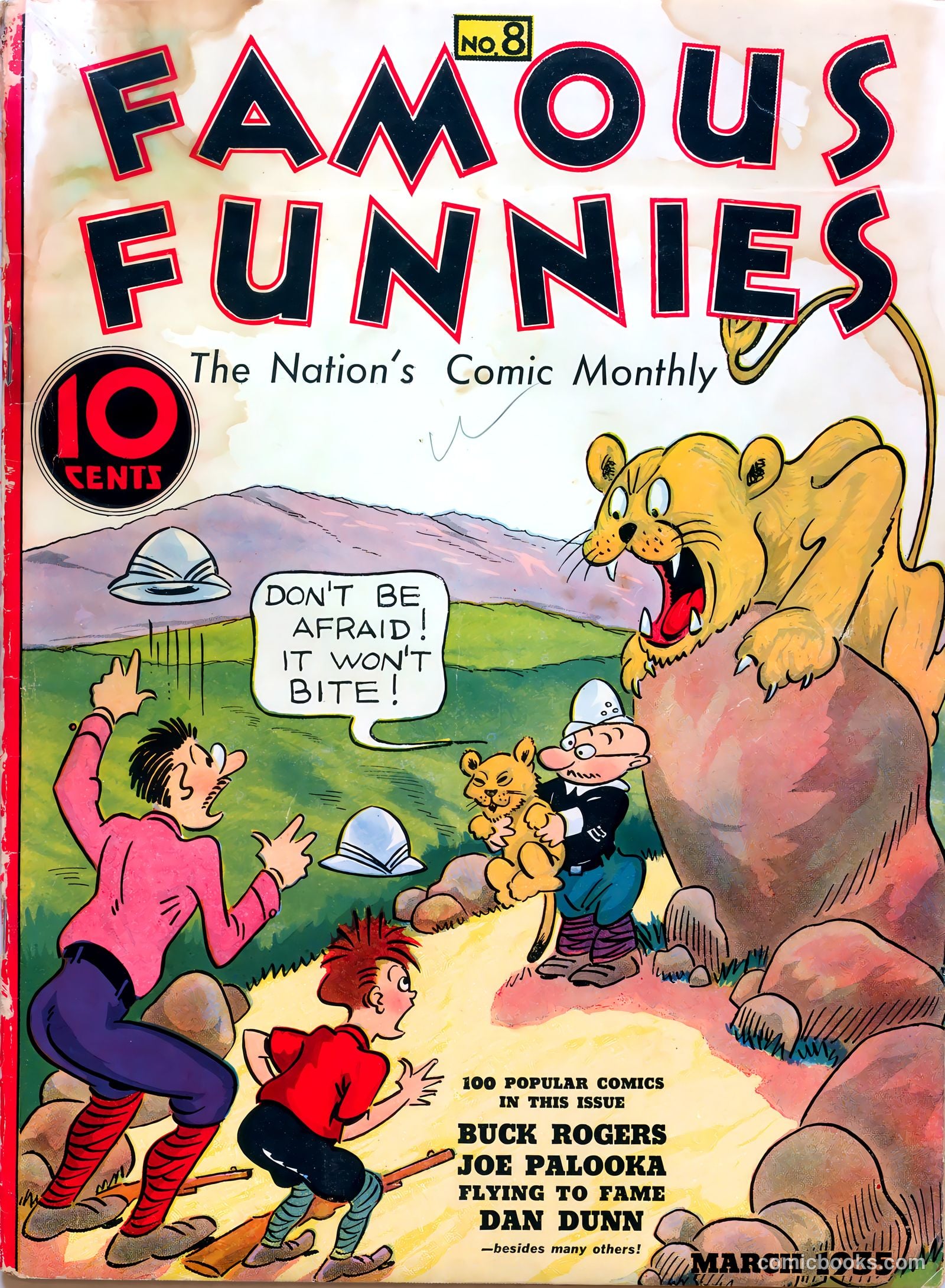 Famous Funnies #8 — page 1 of 64