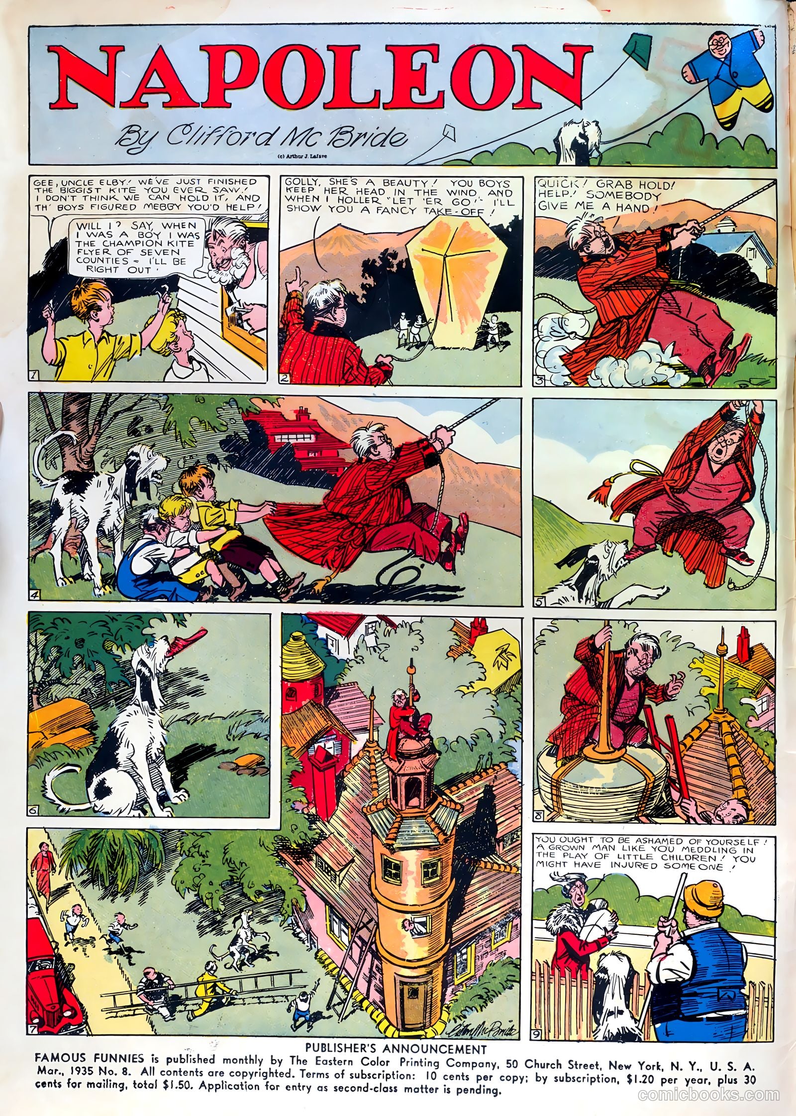 Famous Funnies #8 — page 2 of 64