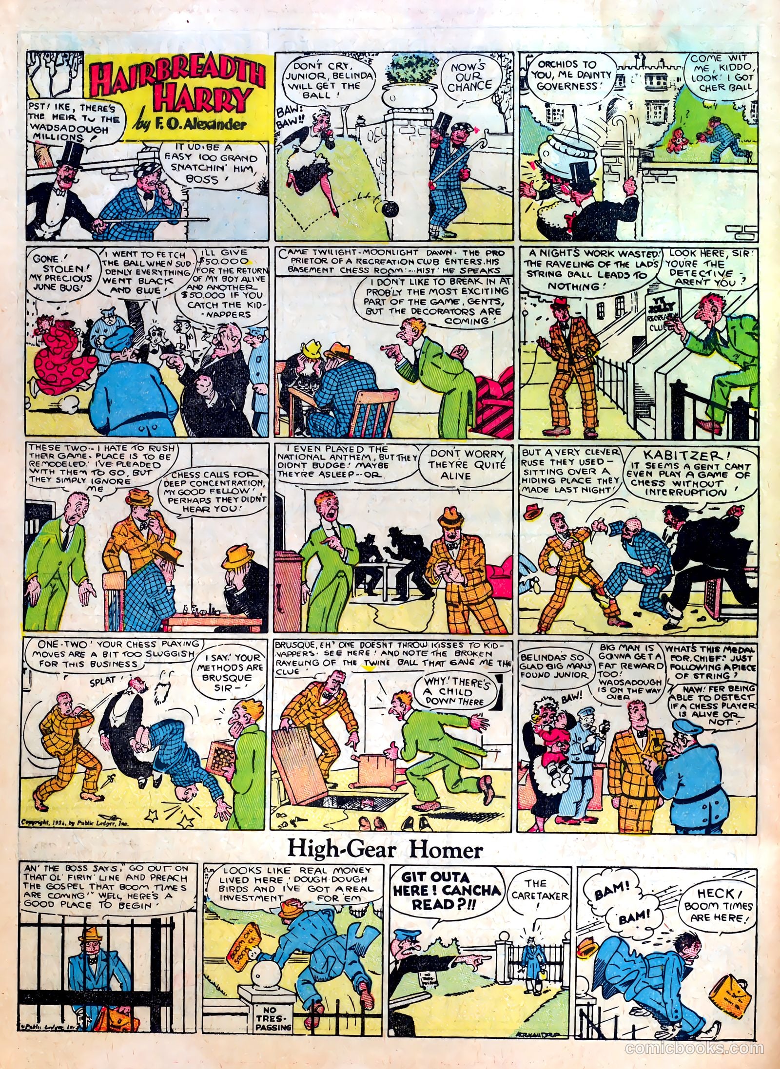 Famous Funnies #8 — page 6 of 64
