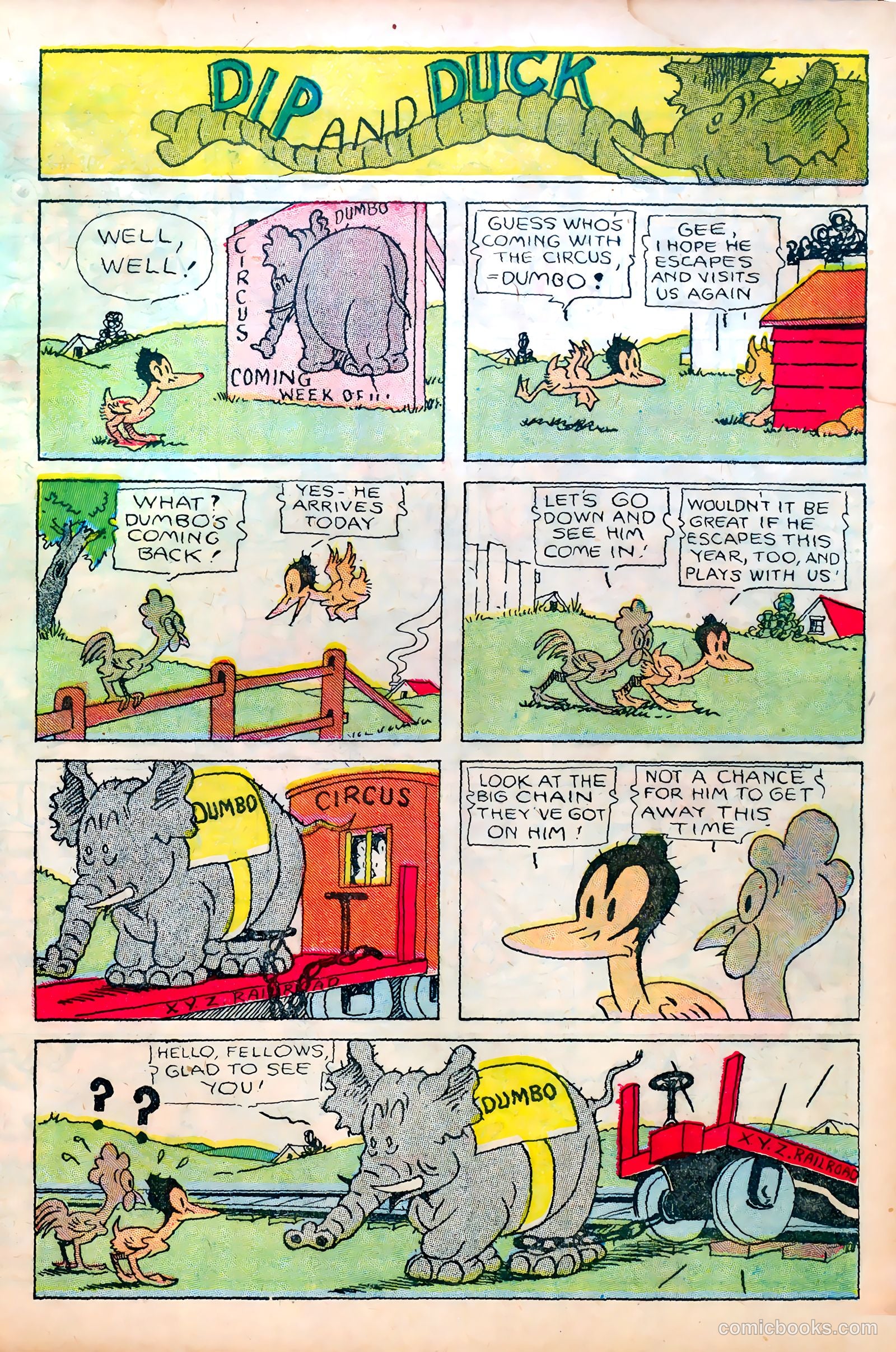 Famous Funnies #8 — page 13 of 64