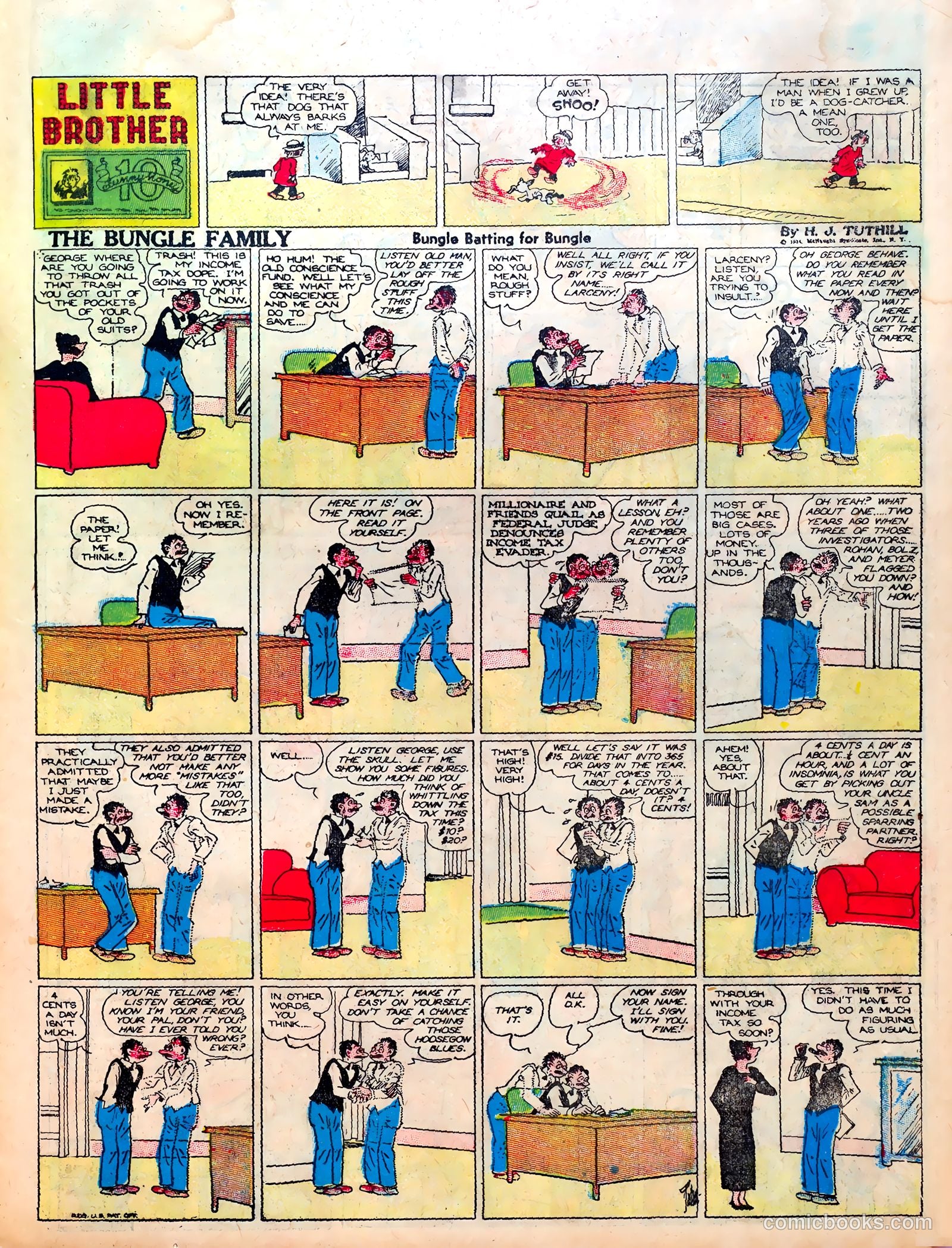 Famous Funnies #8 — page 17 of 64