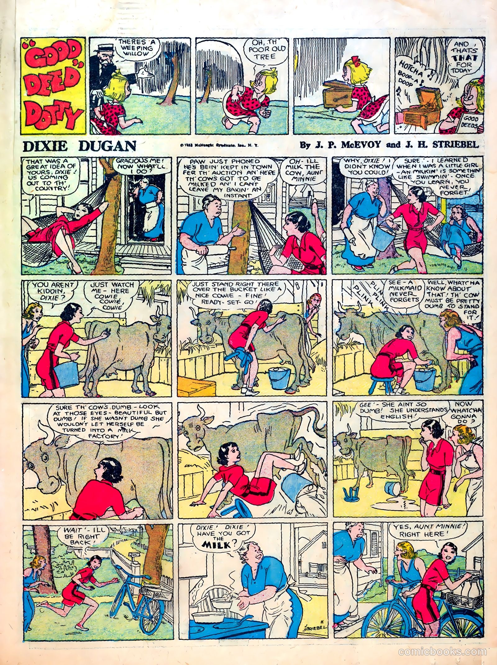 Famous Funnies #8 — page 31 of 64