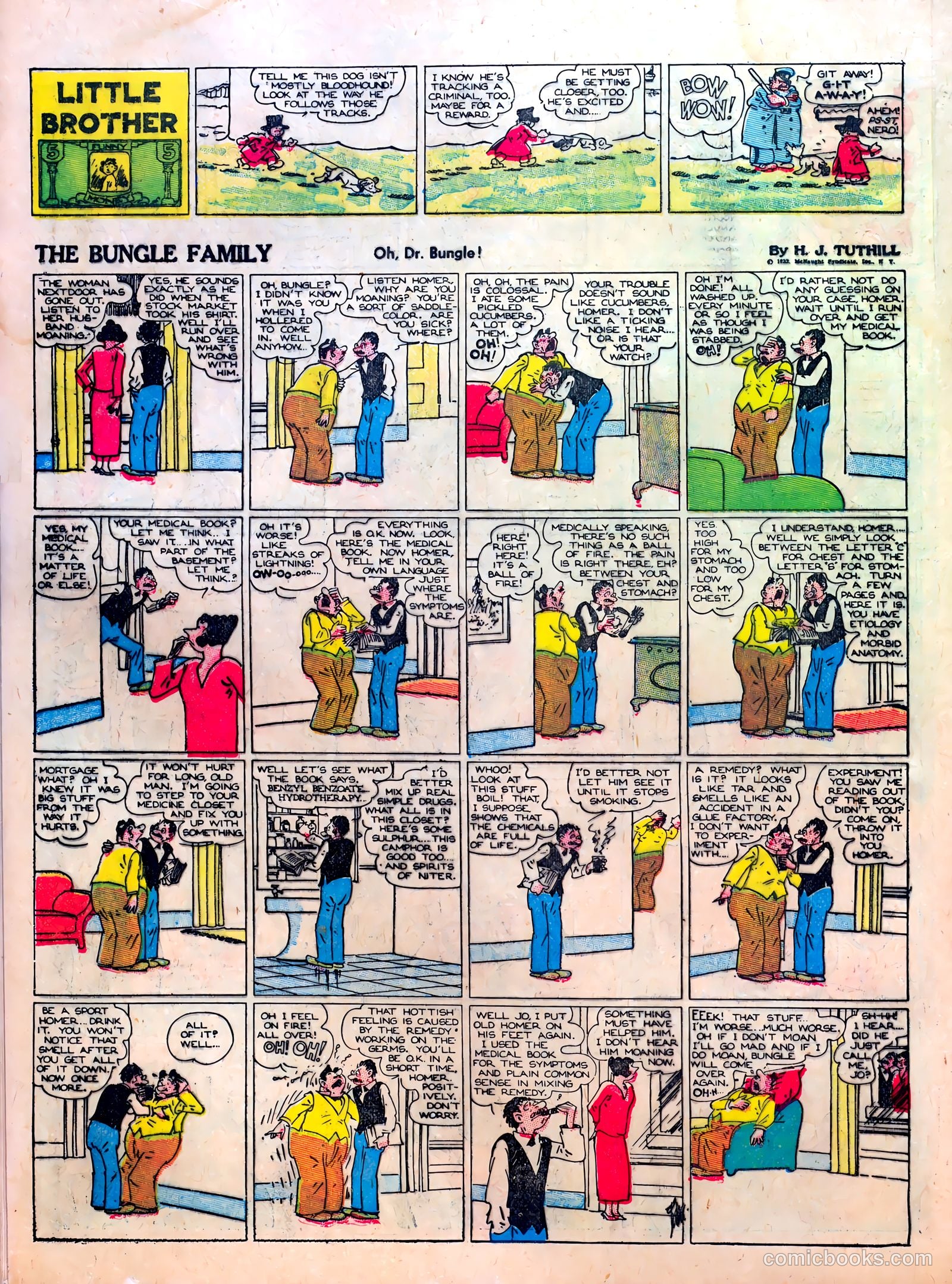 Famous Funnies #8 — page 32 of 64