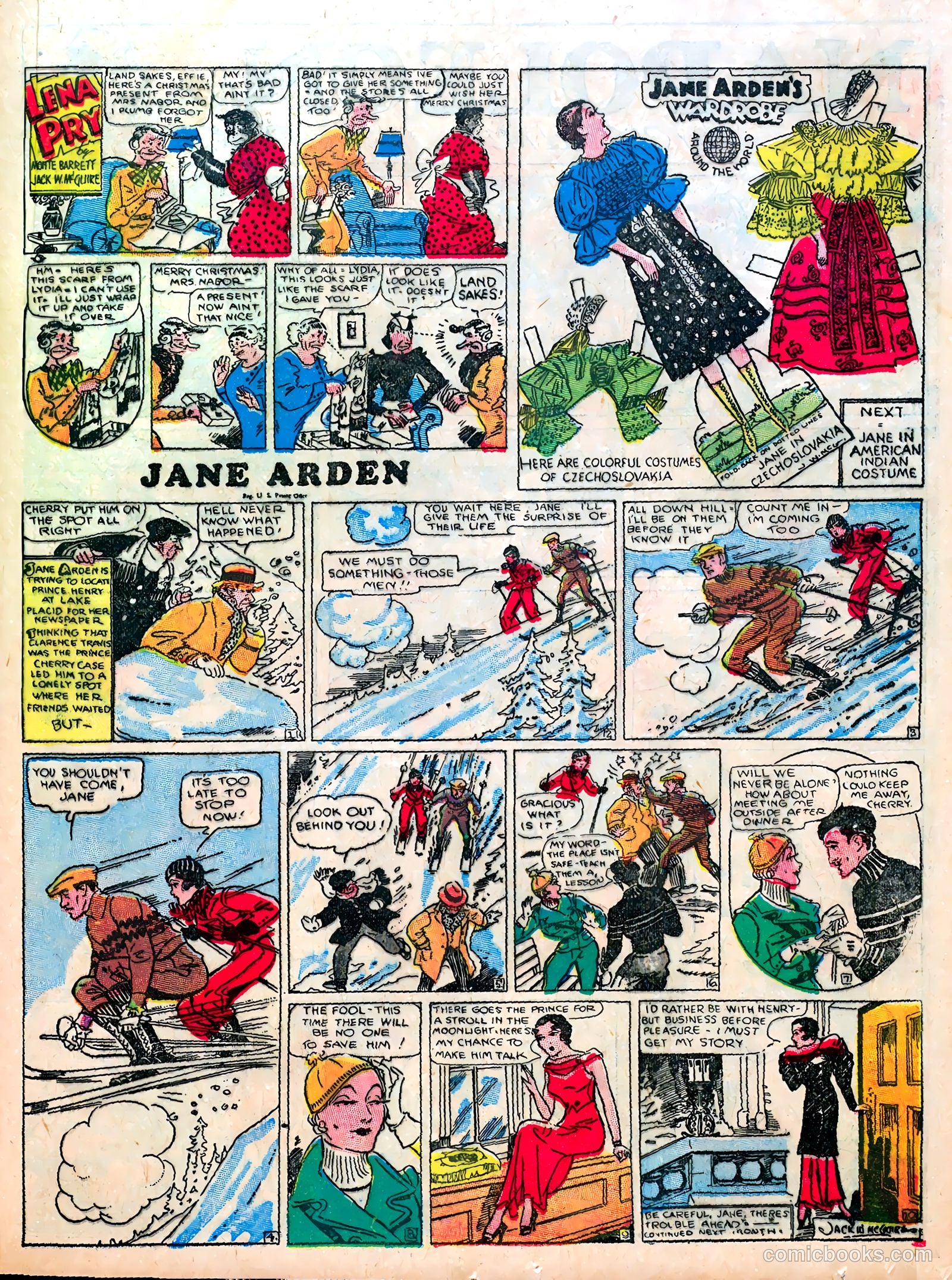 Famous Funnies #8 — page 37 of 64