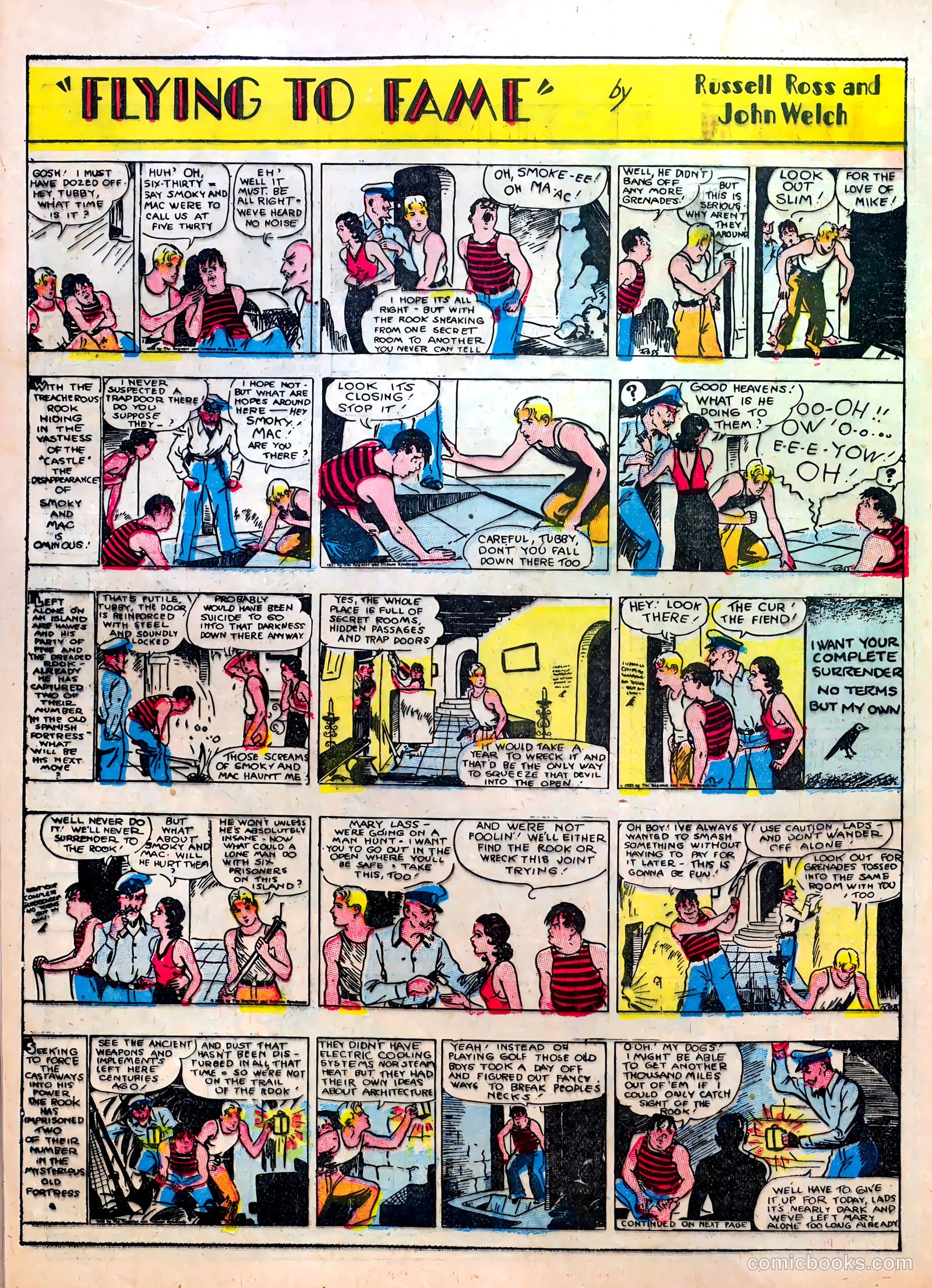 Famous Funnies #8 — page 40 of 64