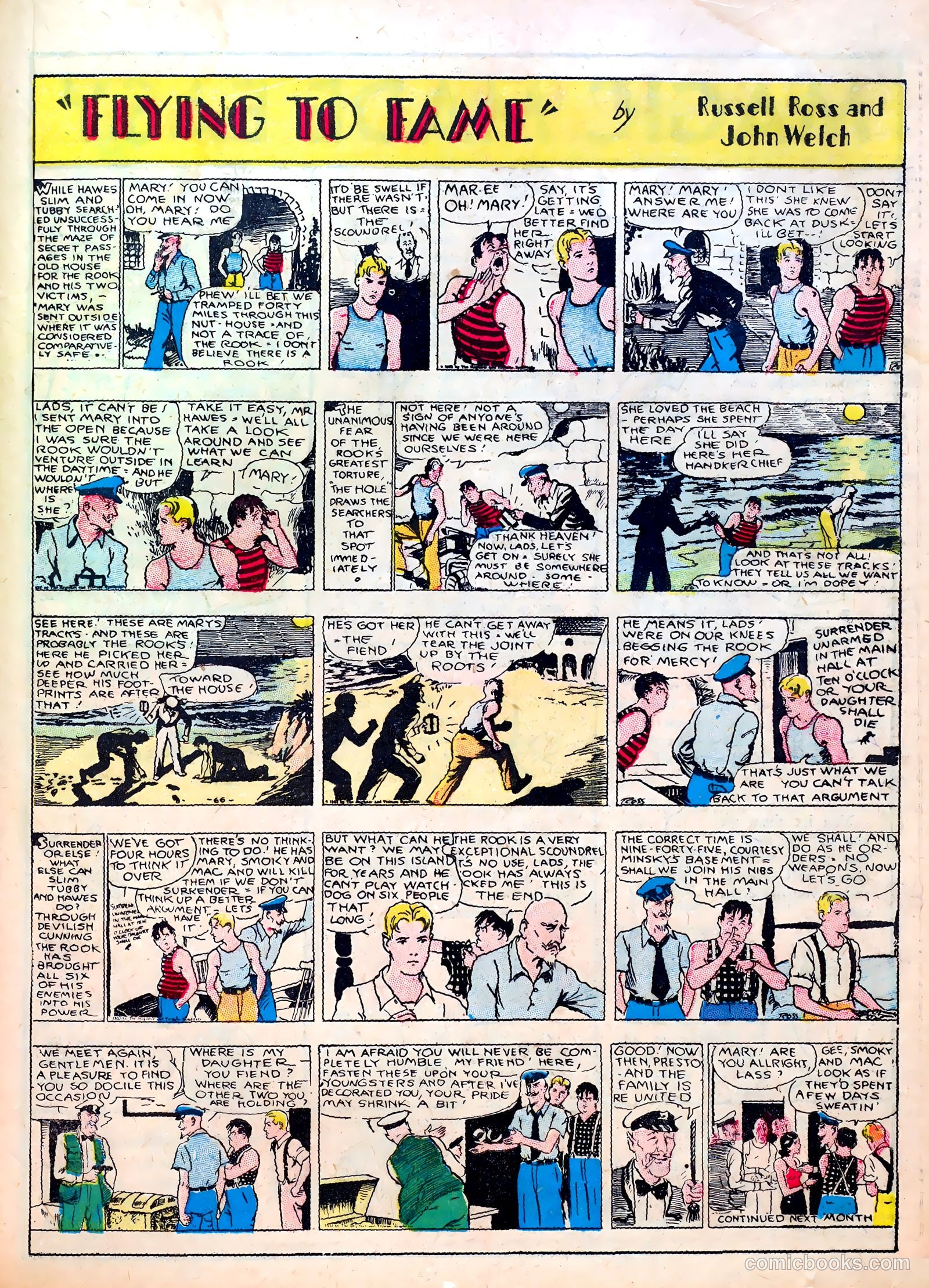 Famous Funnies #8 — page 41 of 64