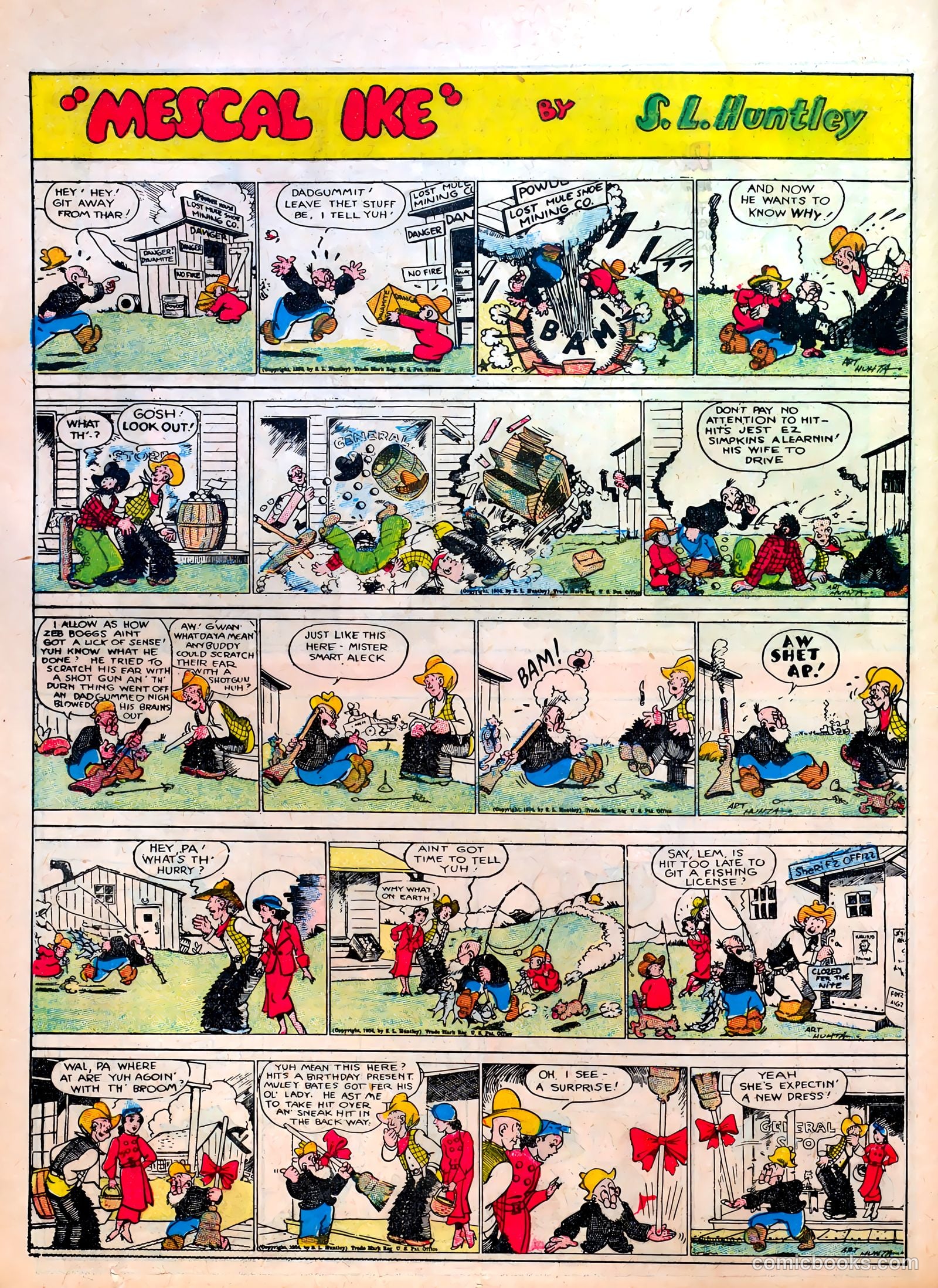 Famous Funnies #8 — page 44 of 64