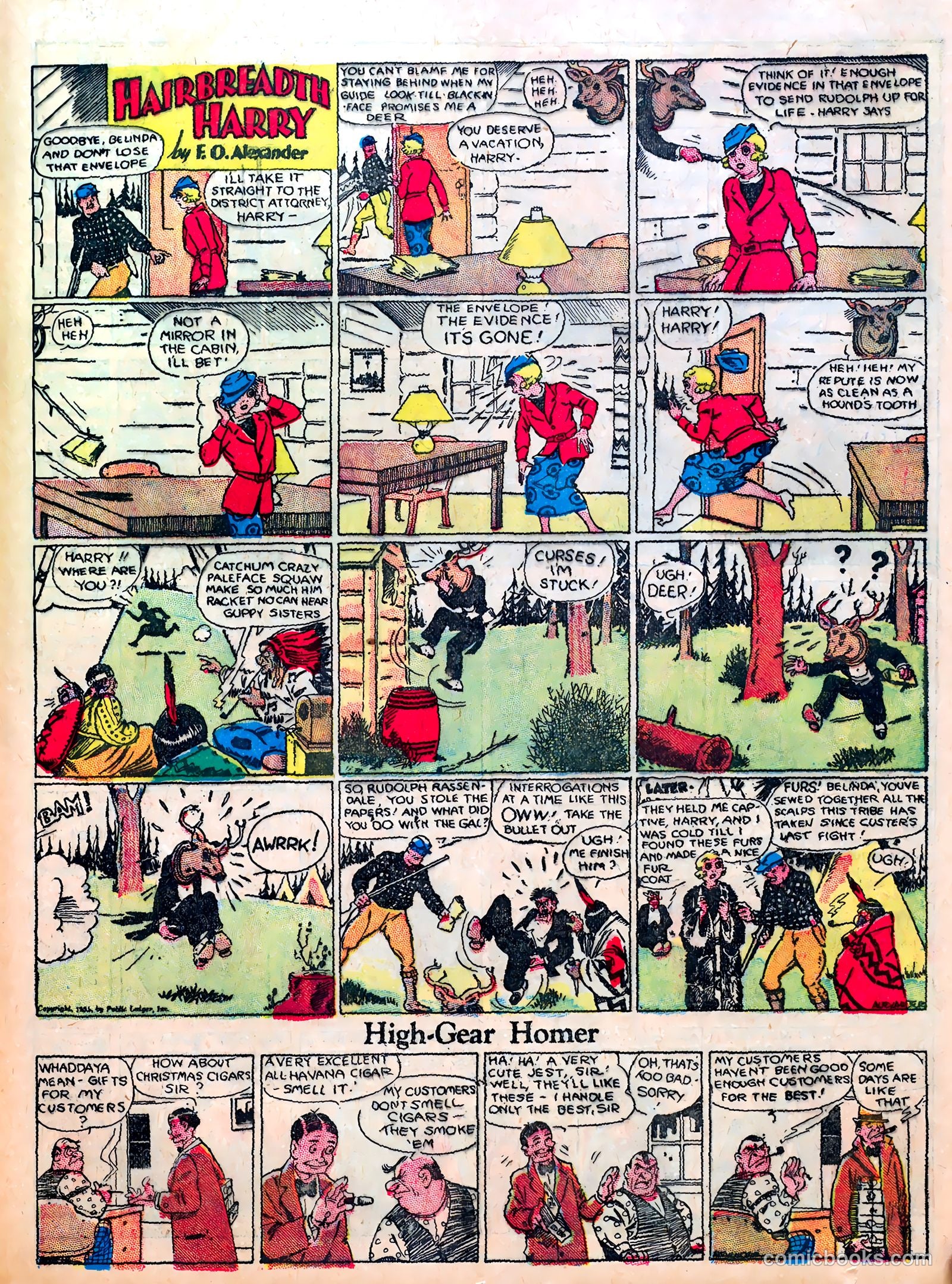 Famous Funnies #8 — page 45 of 64