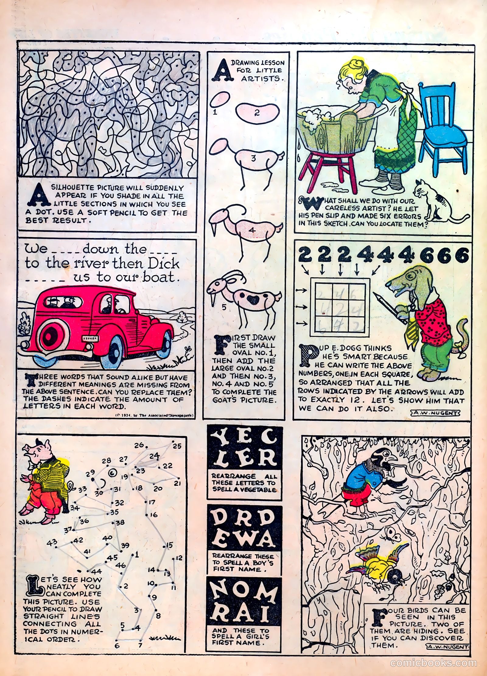 Famous Funnies #8 — page 54 of 64