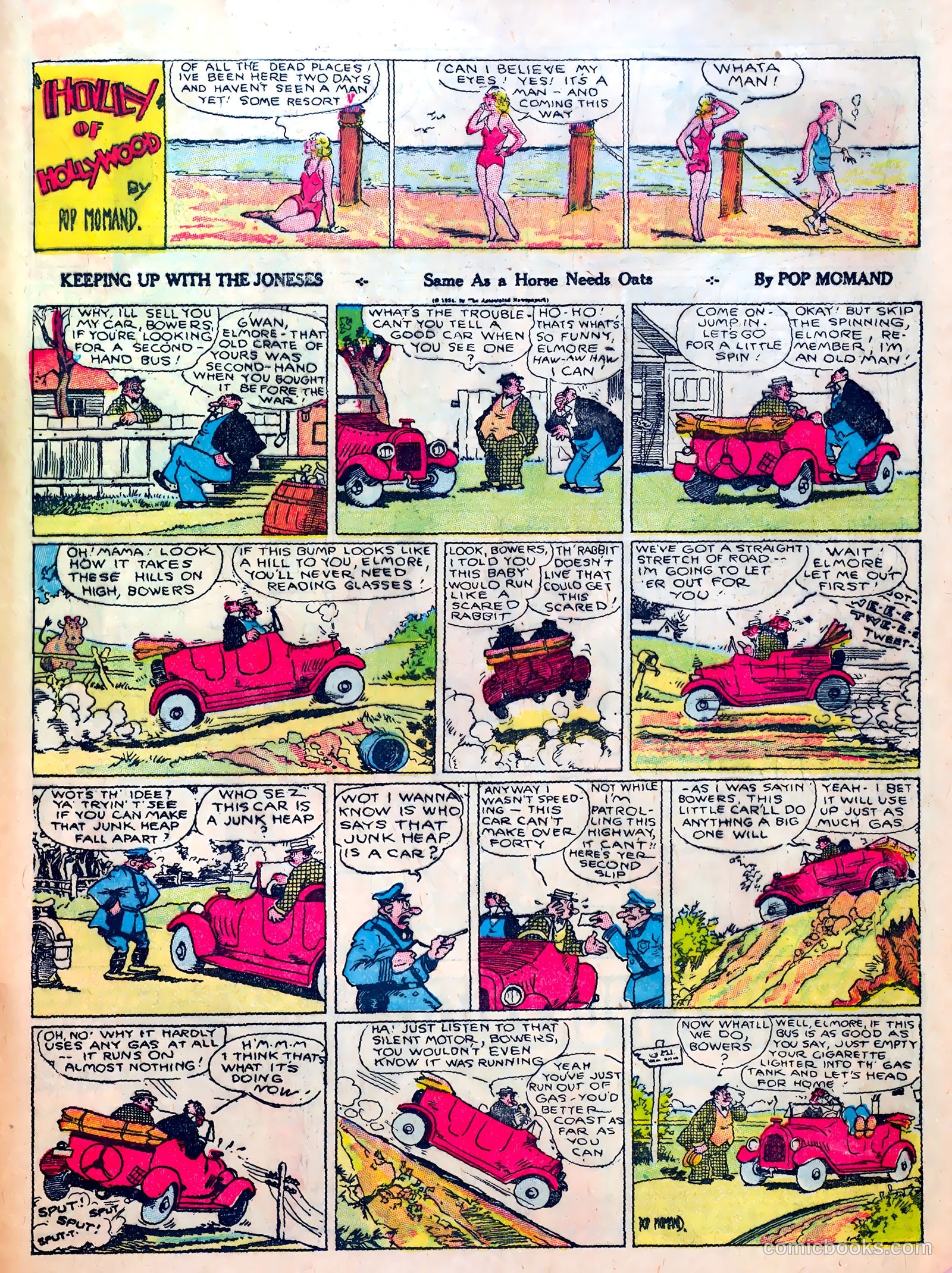 Famous Funnies #8 — page 59 of 64