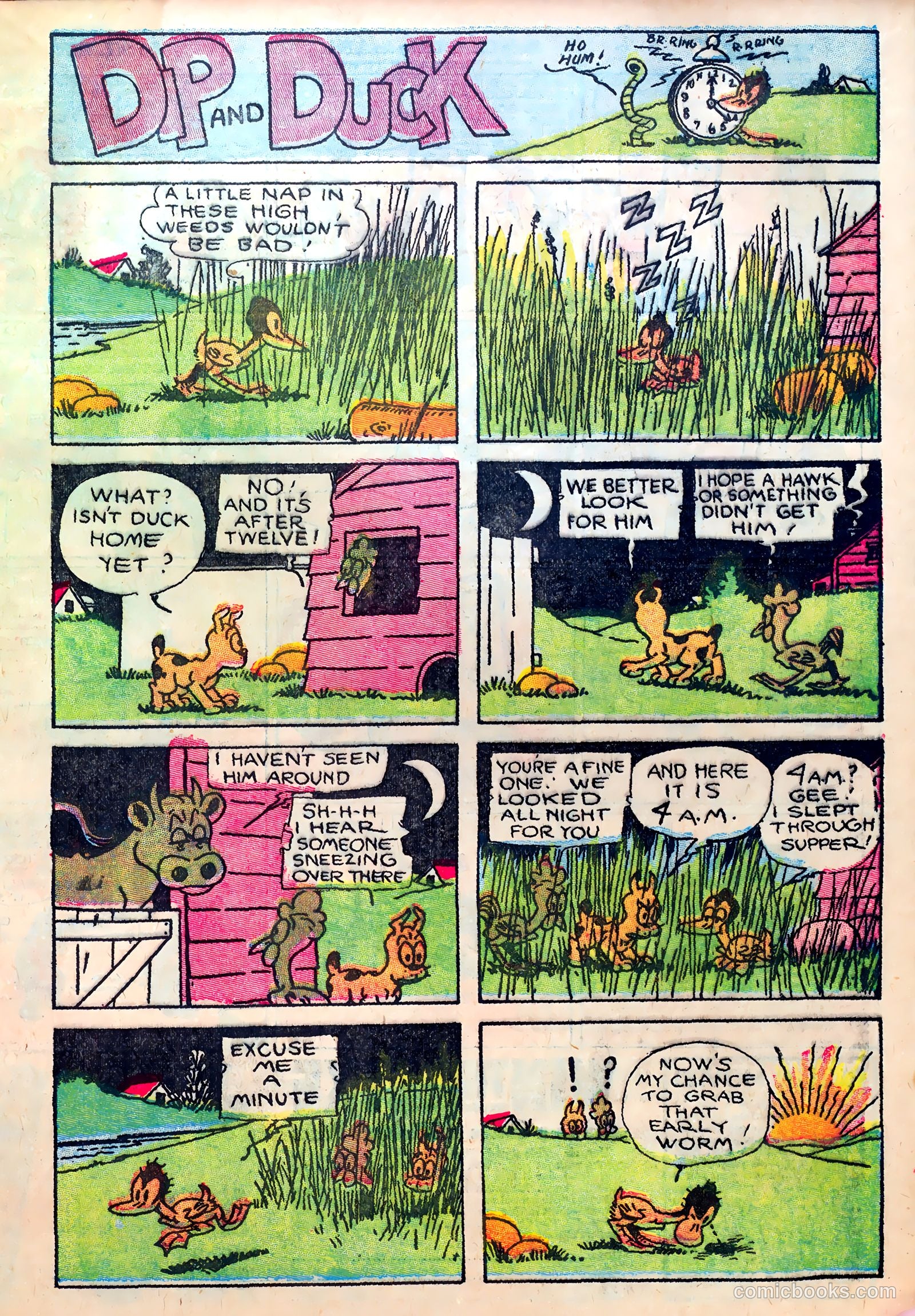 Famous Funnies #8 — page 61 of 64