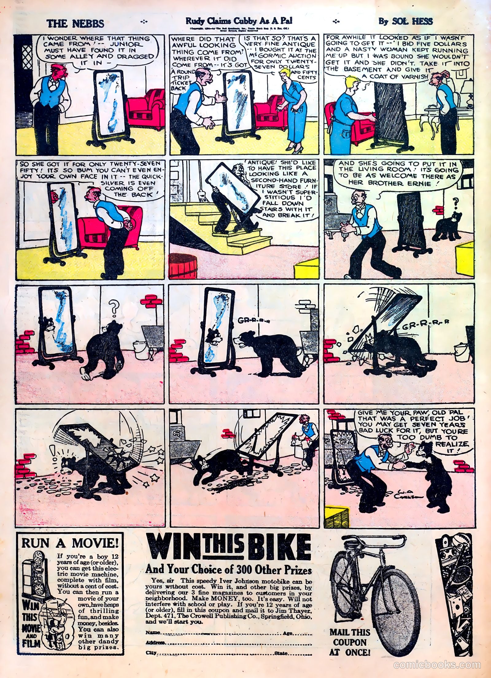 Famous Funnies #8 — page 62 of 64