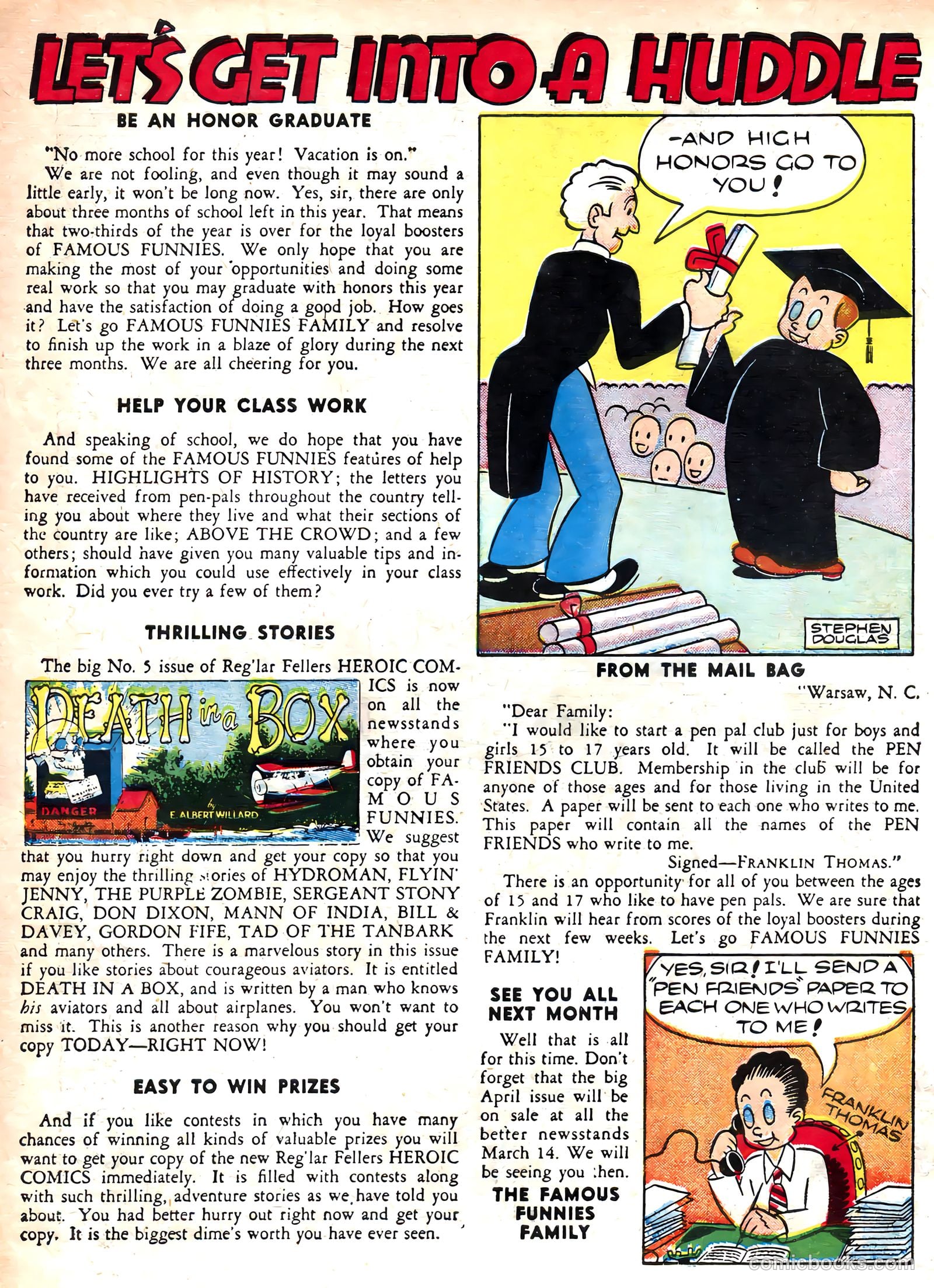 Famous Funnies #80 — page 10 of 64