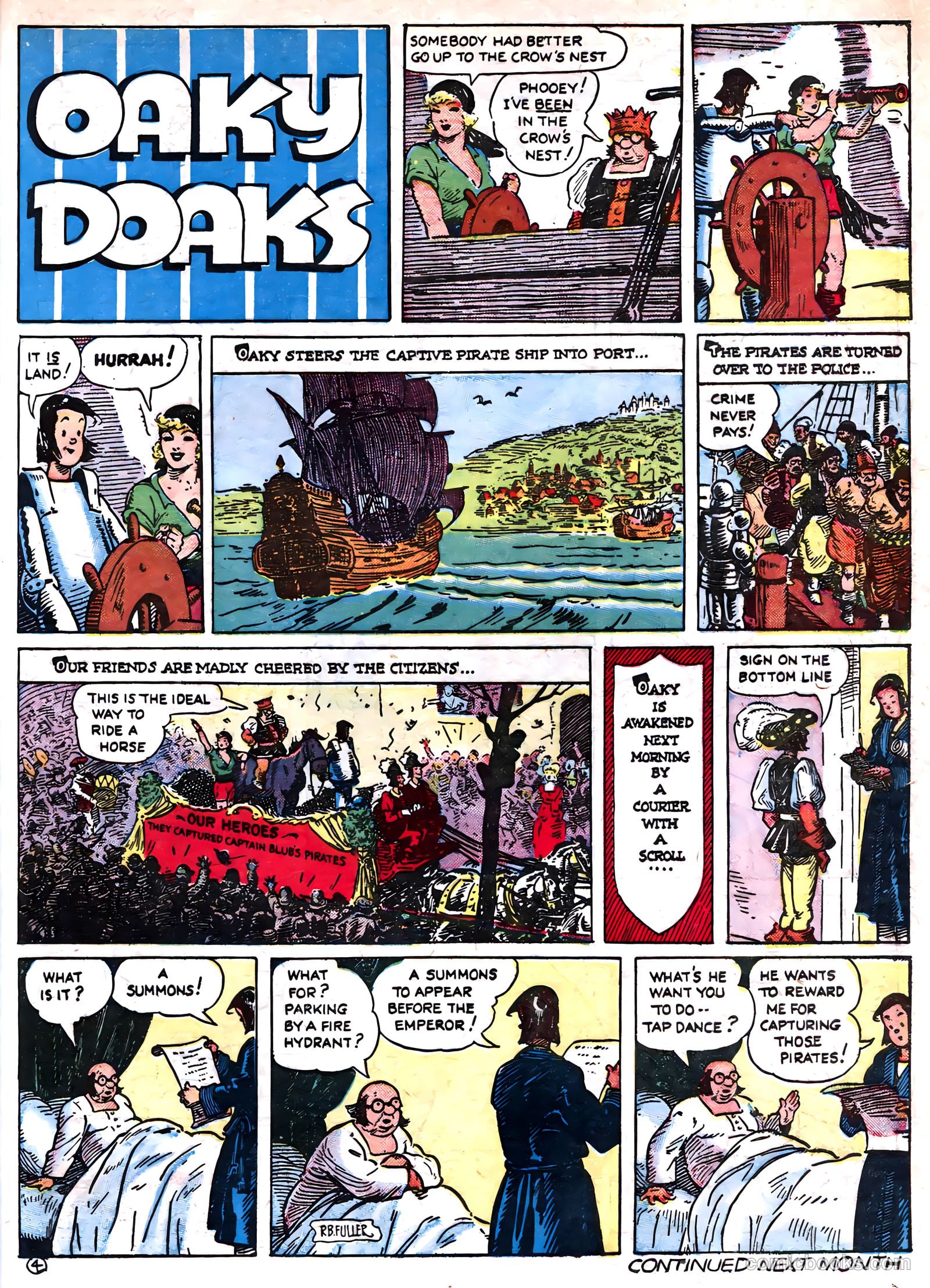 Famous Funnies #80 — page 37 of 64