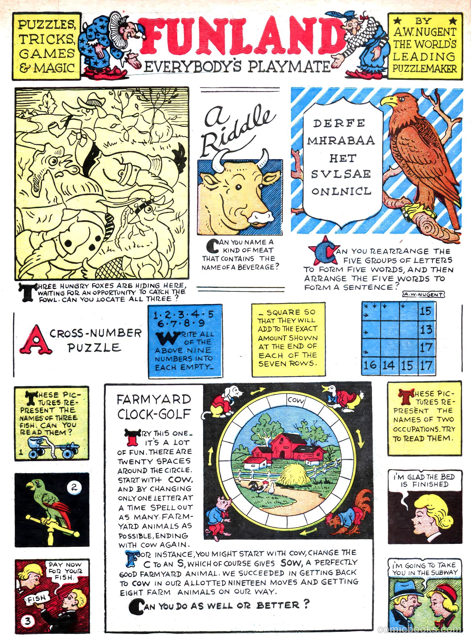 Famous Funnies #80 — page 60 of 64