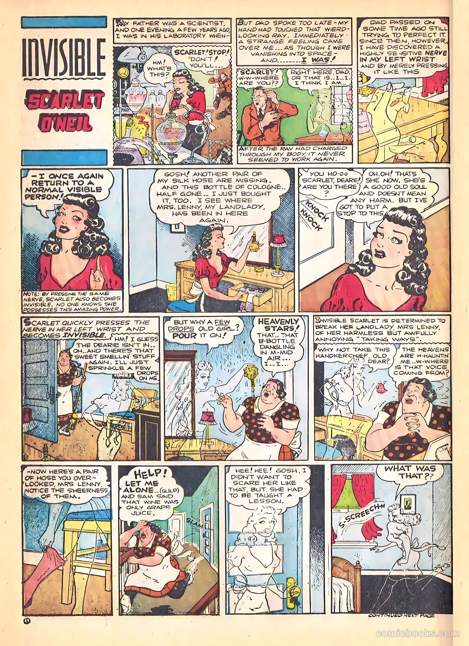 Famous Funnies #81 — page 2 of 6