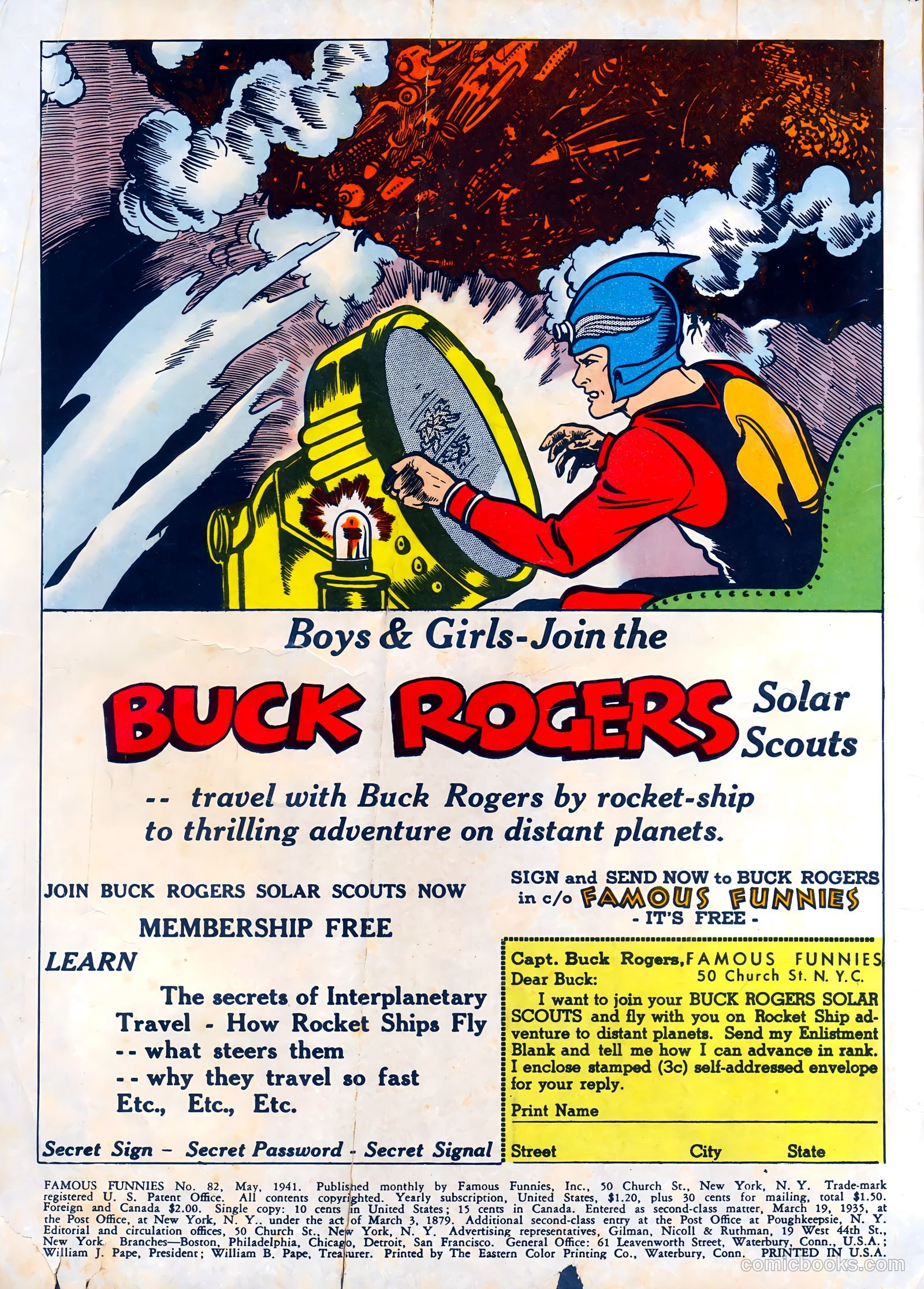 Famous Funnies #82 — page 2 of 64