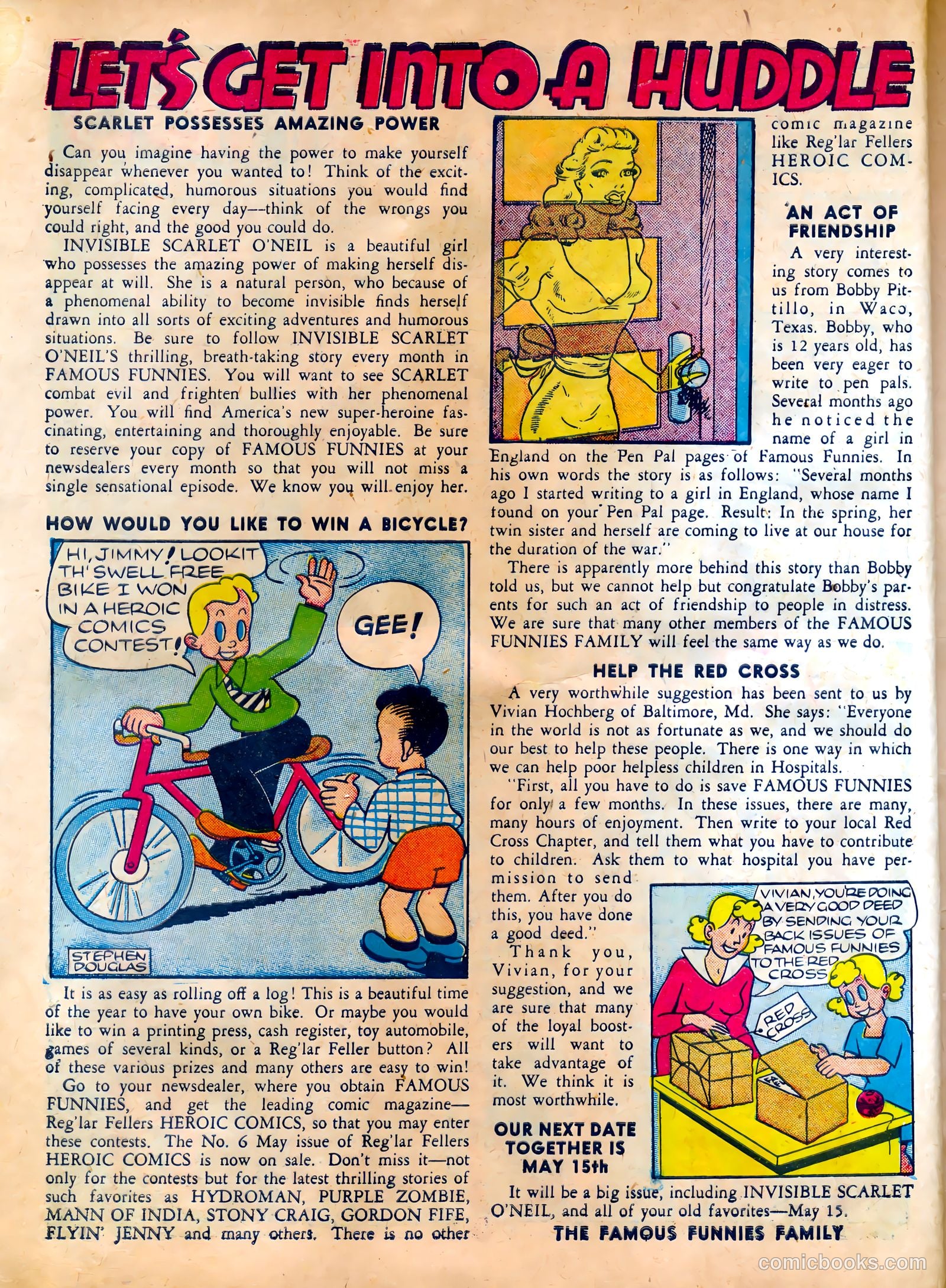 Famous Funnies #82 — page 10 of 64