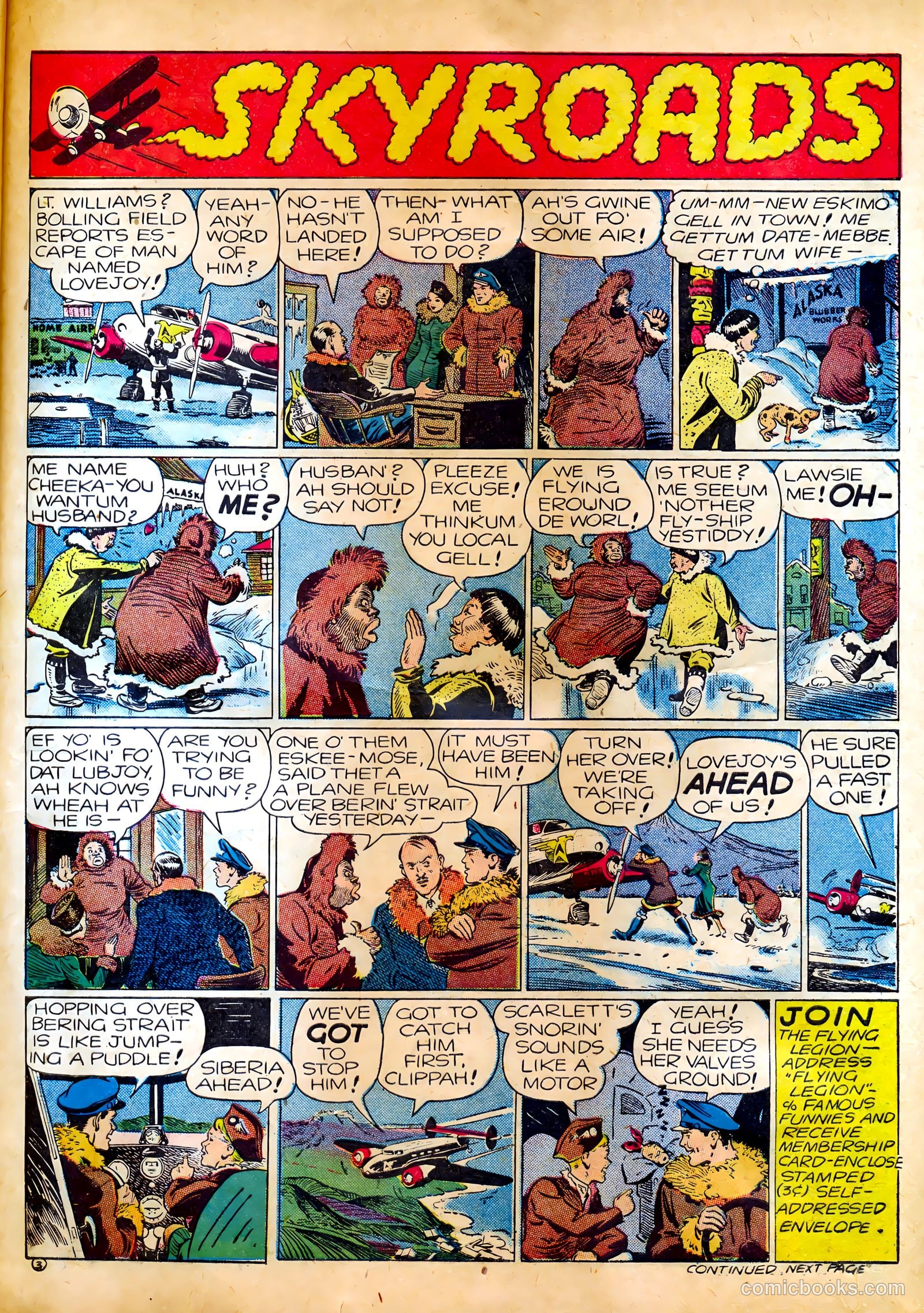 Famous Funnies #82 — page 13 of 64