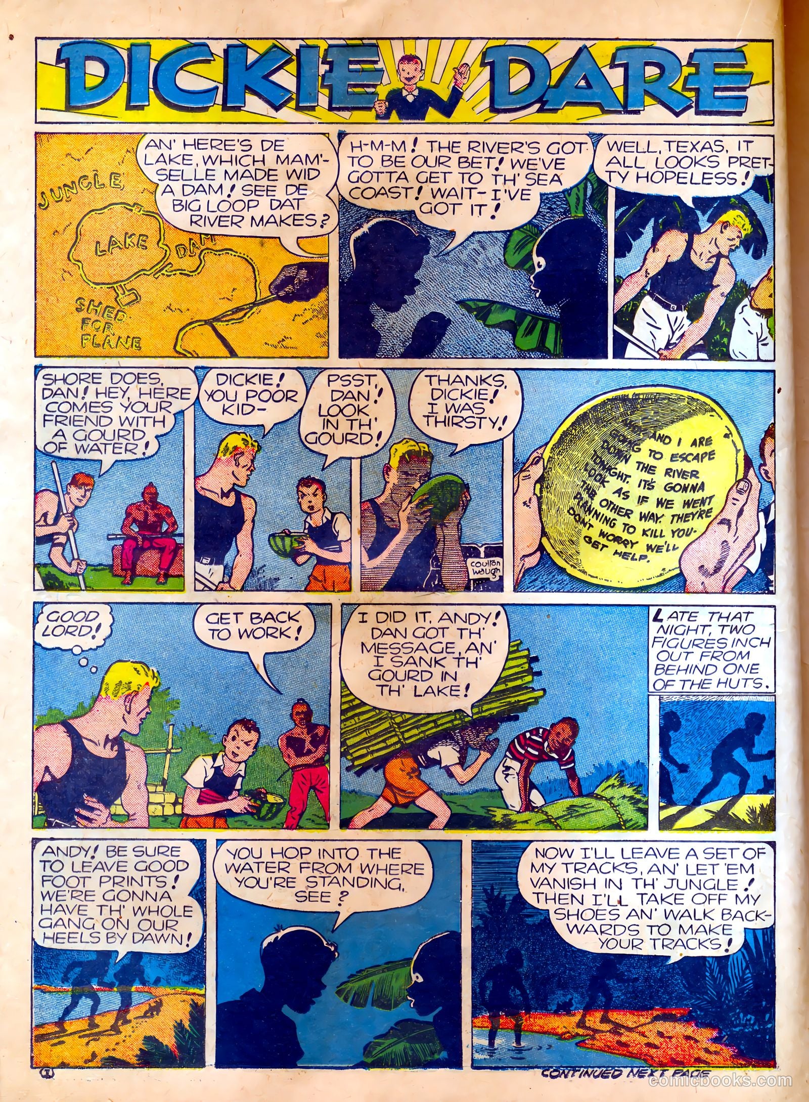Famous Funnies #82 — page 22 of 64