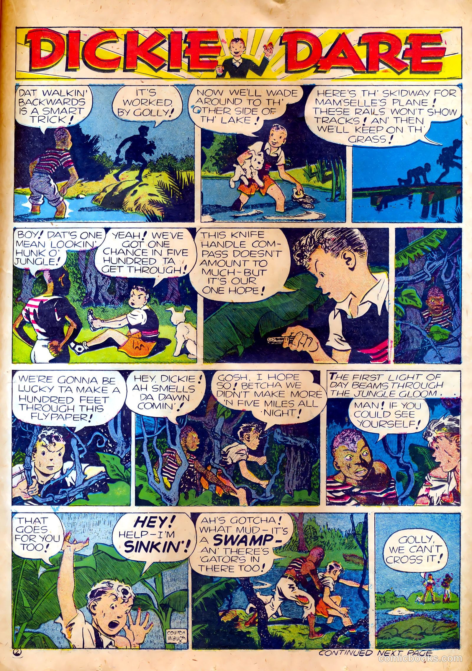 Famous Funnies #82 — page 23 of 64