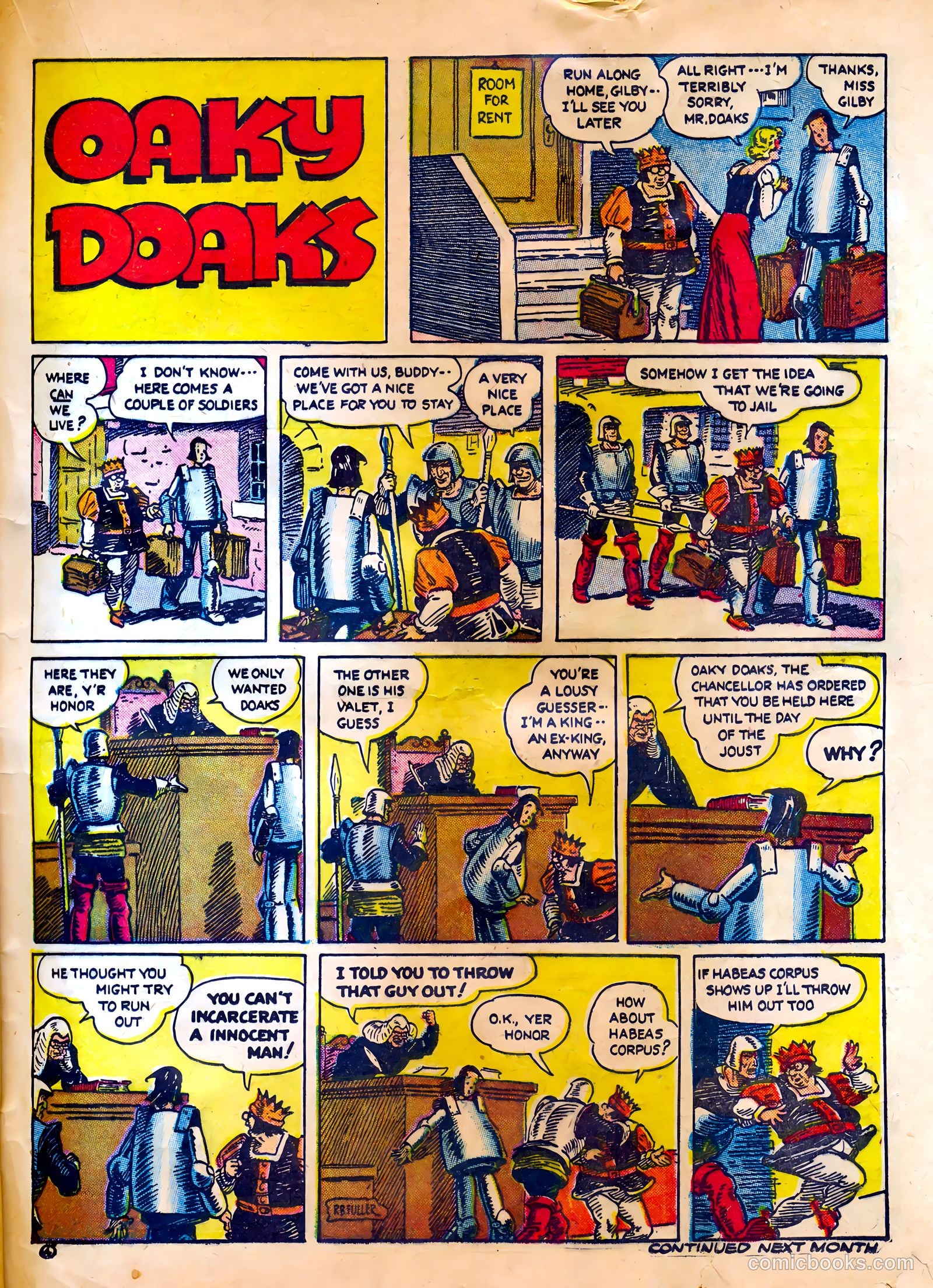 Famous Funnies #82 — page 37 of 64