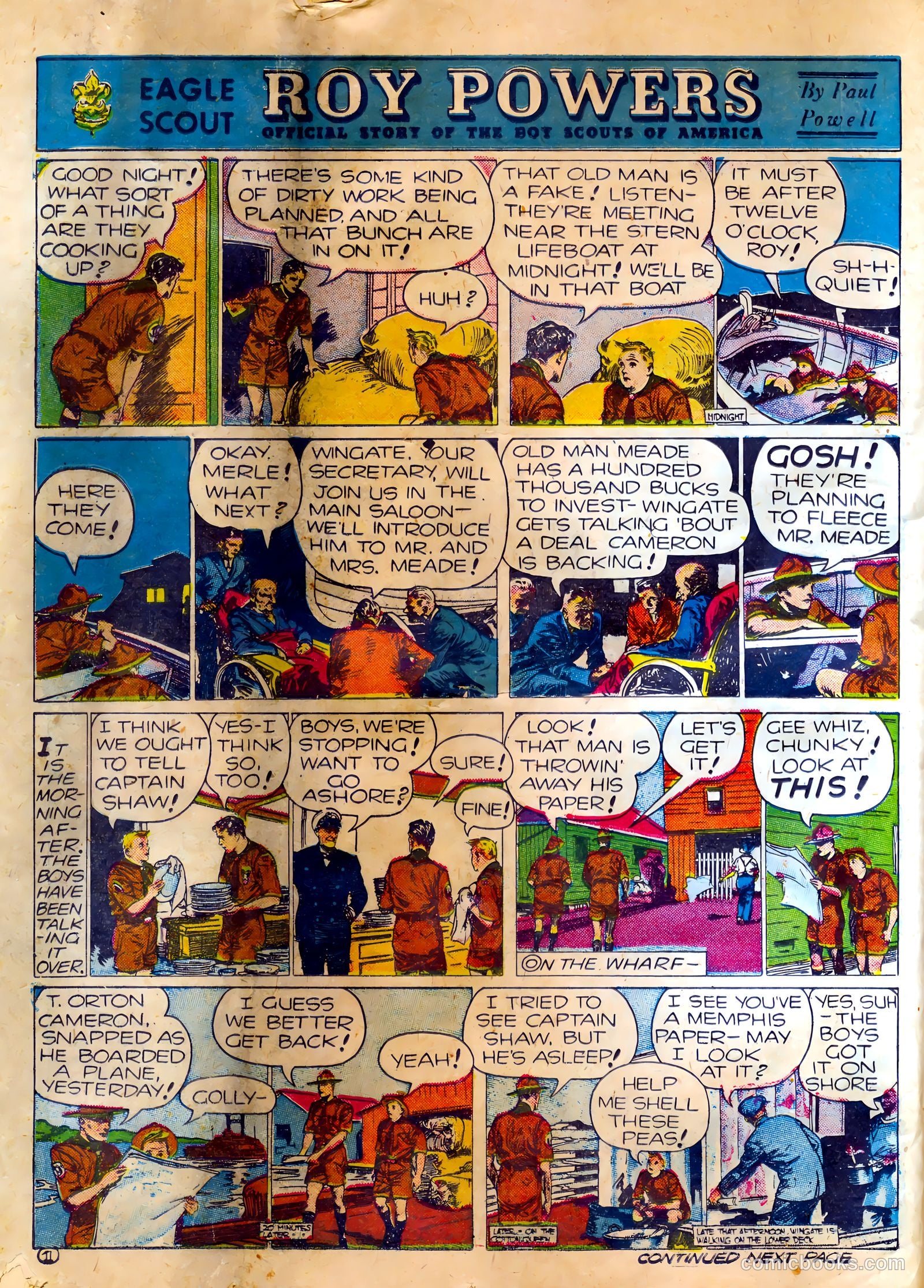 Famous Funnies #82 — page 38 of 64