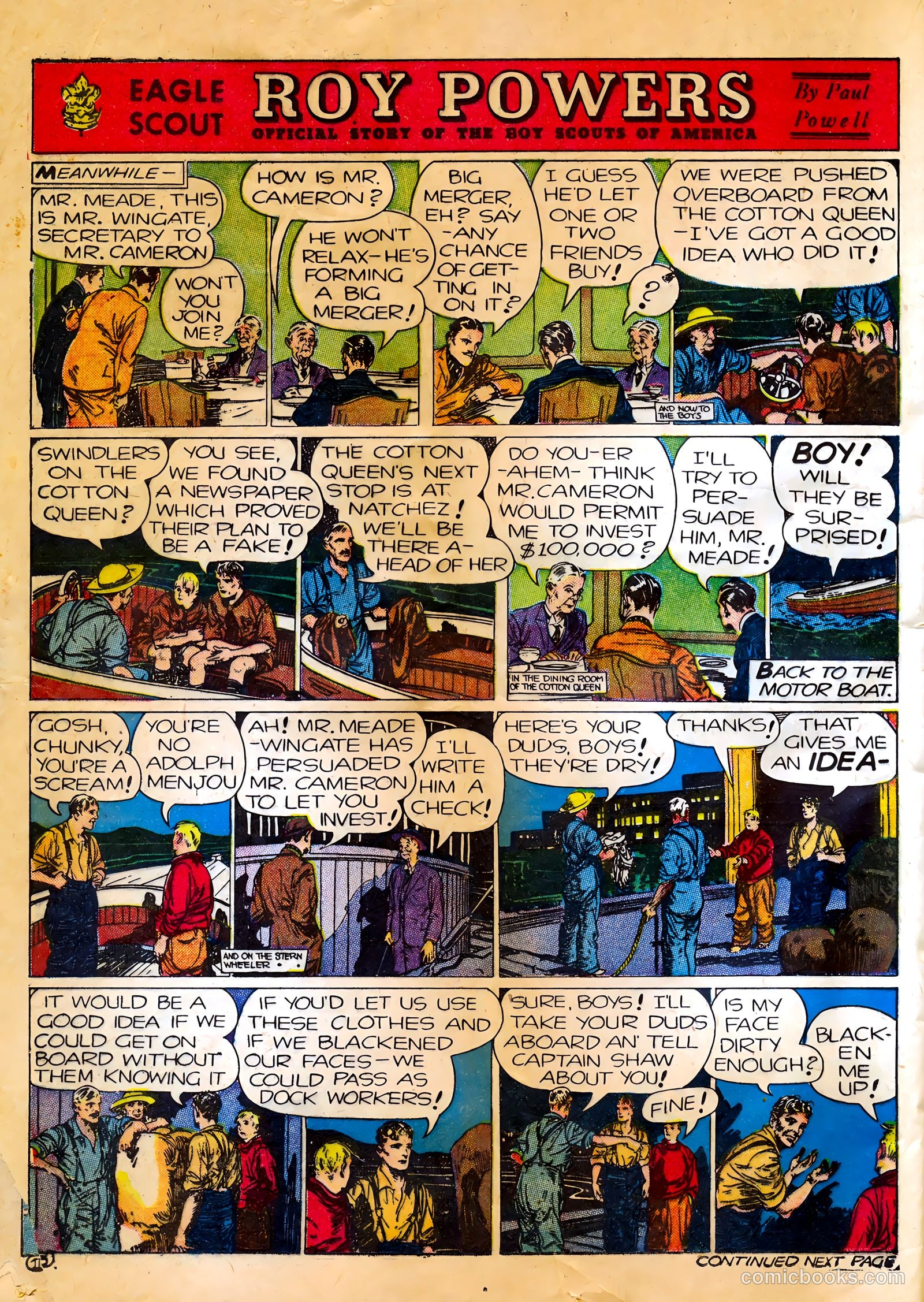 Famous Funnies #82 — page 40 of 64