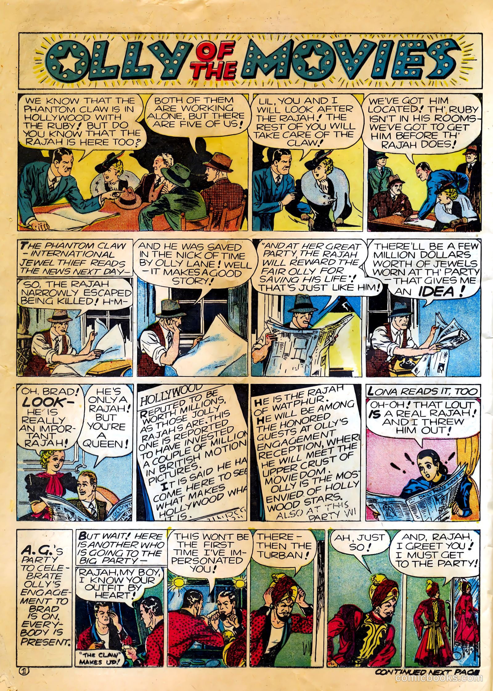 Famous Funnies #82 — page 42 of 64