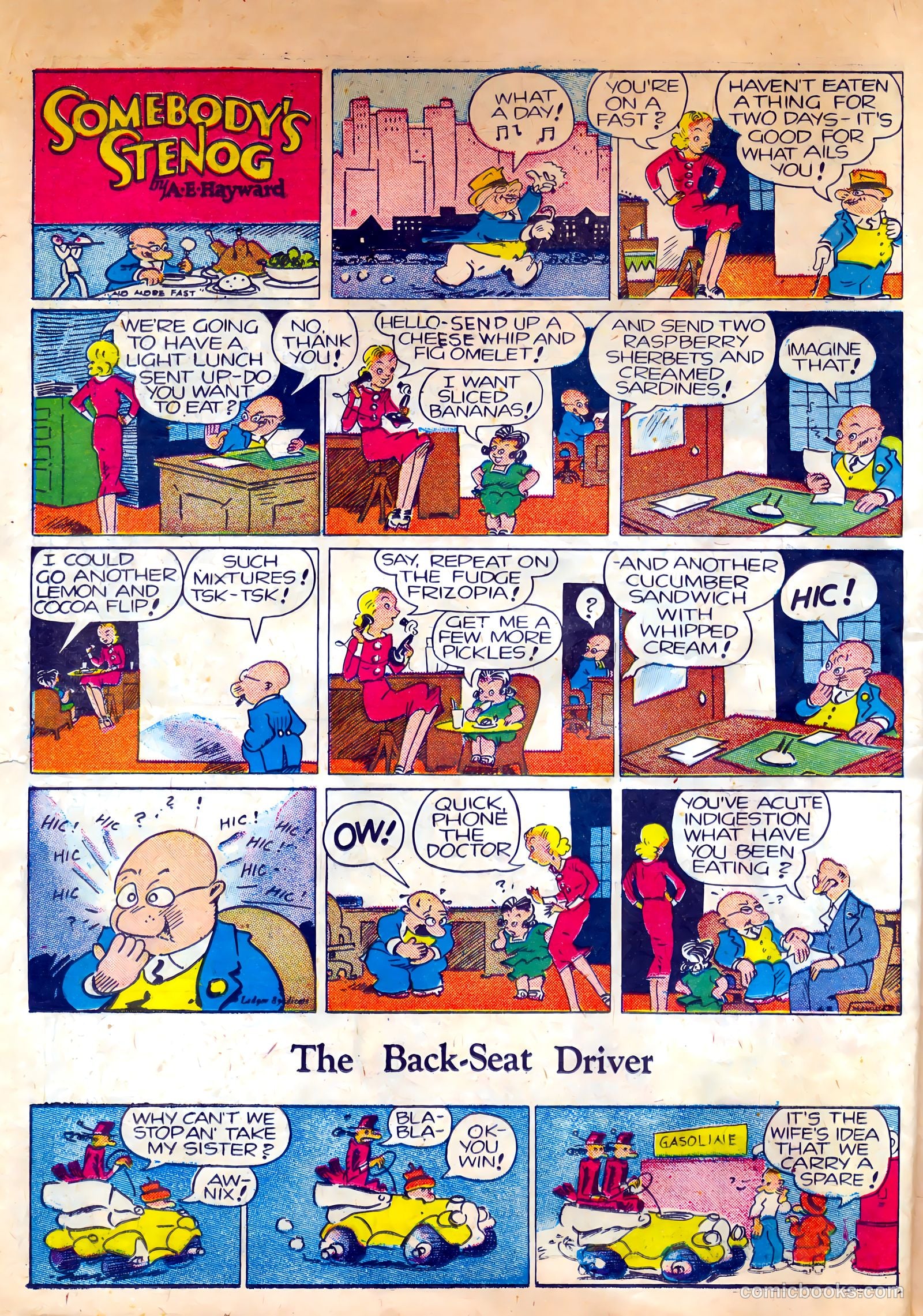 Famous Funnies #82 — page 46 of 64