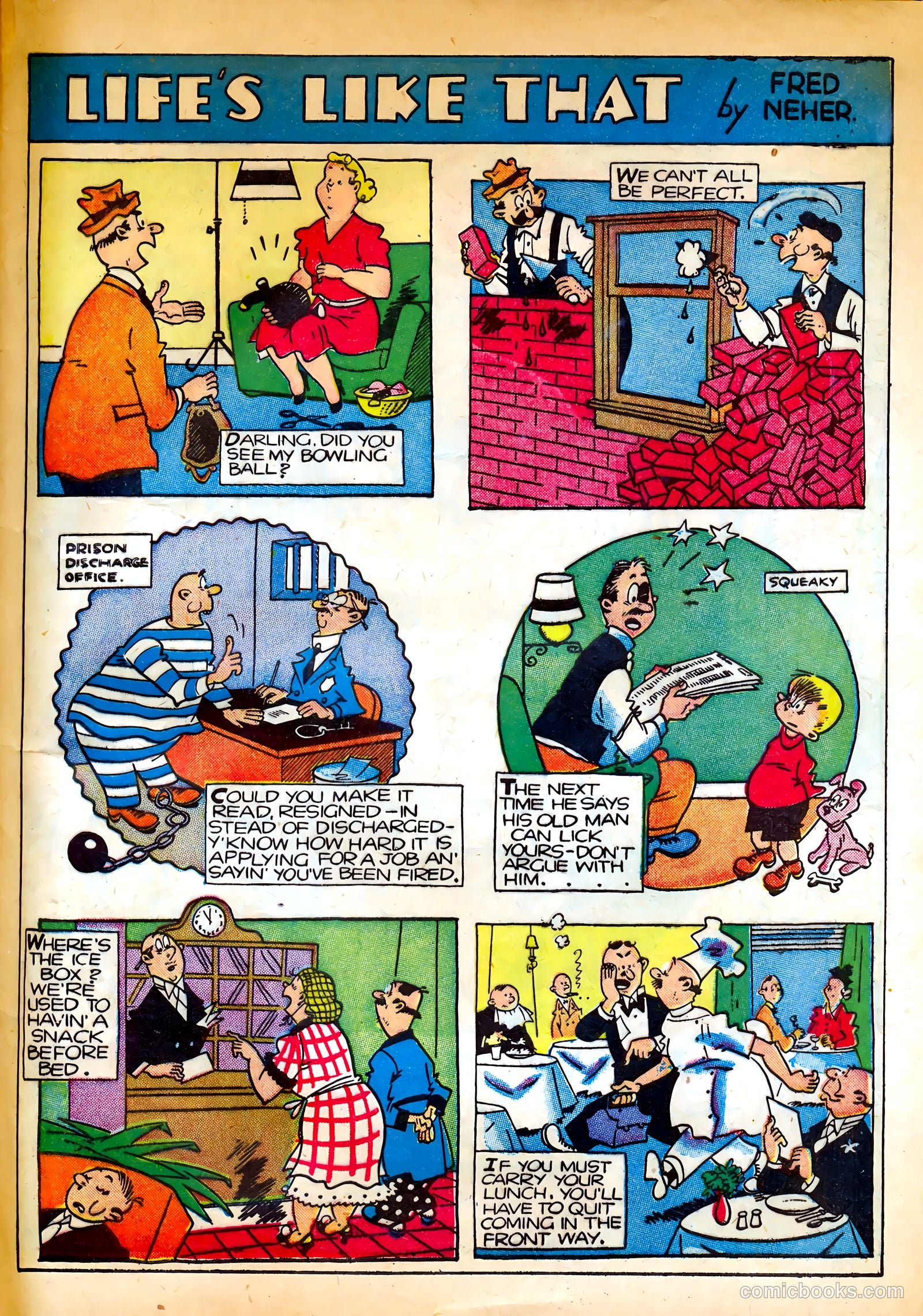Famous Funnies #82 — page 53 of 64
