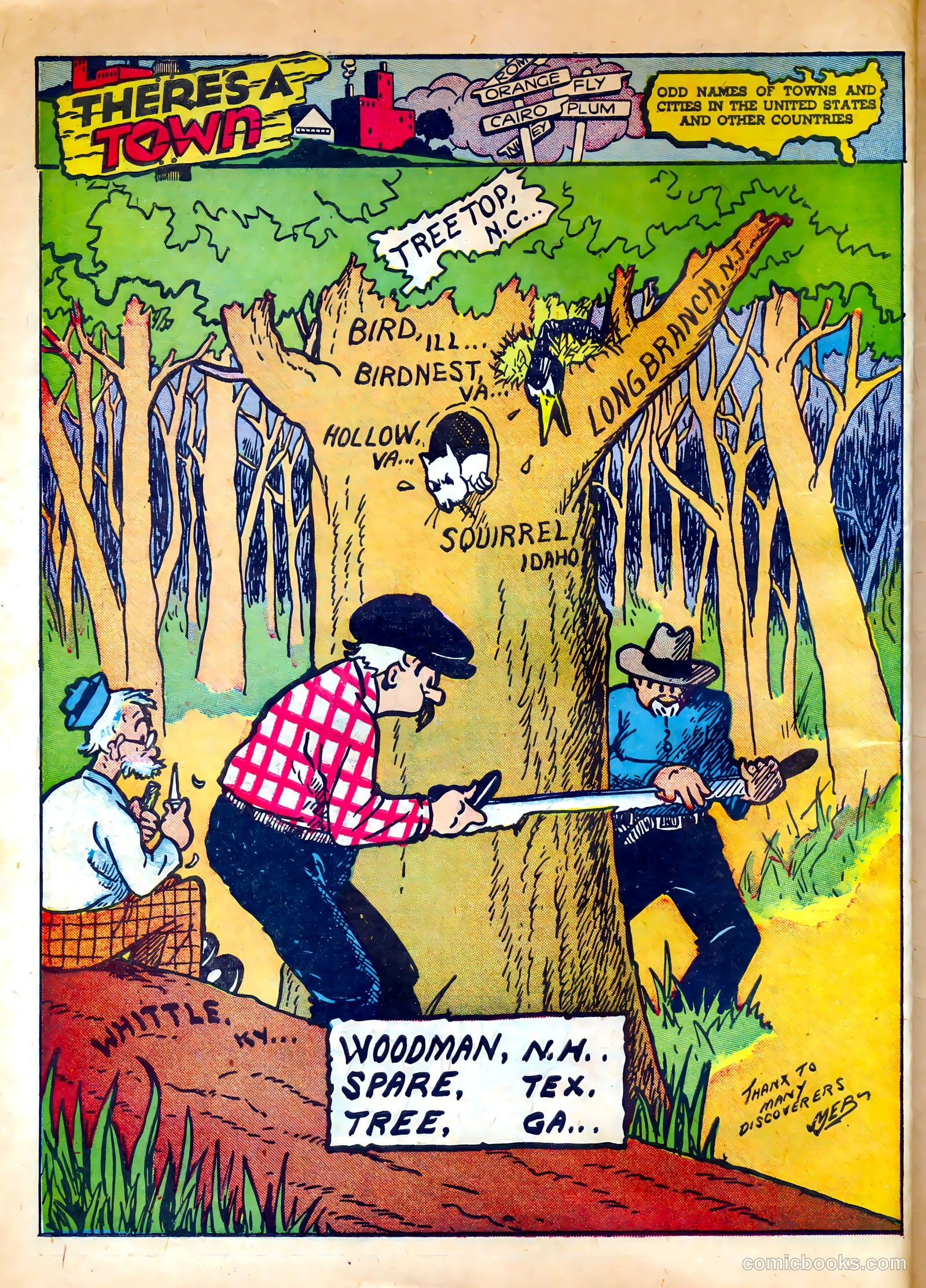 Famous Funnies #82 — page 54 of 64