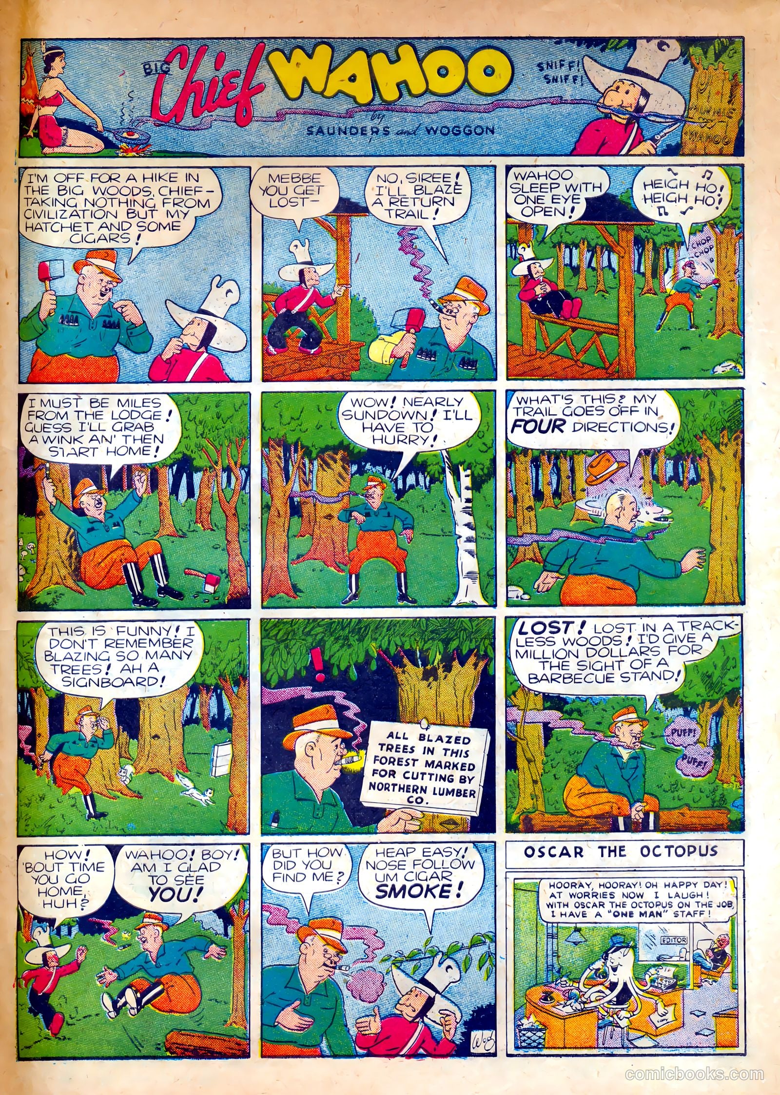 Famous Funnies #82 — page 55 of 64