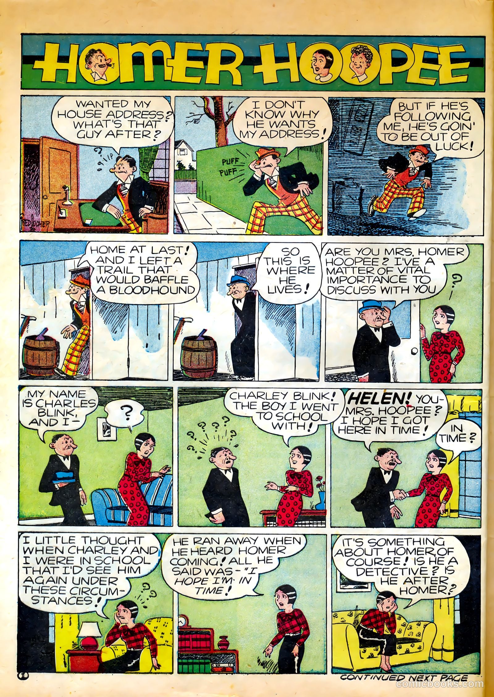 Famous Funnies #82 — page 58 of 64